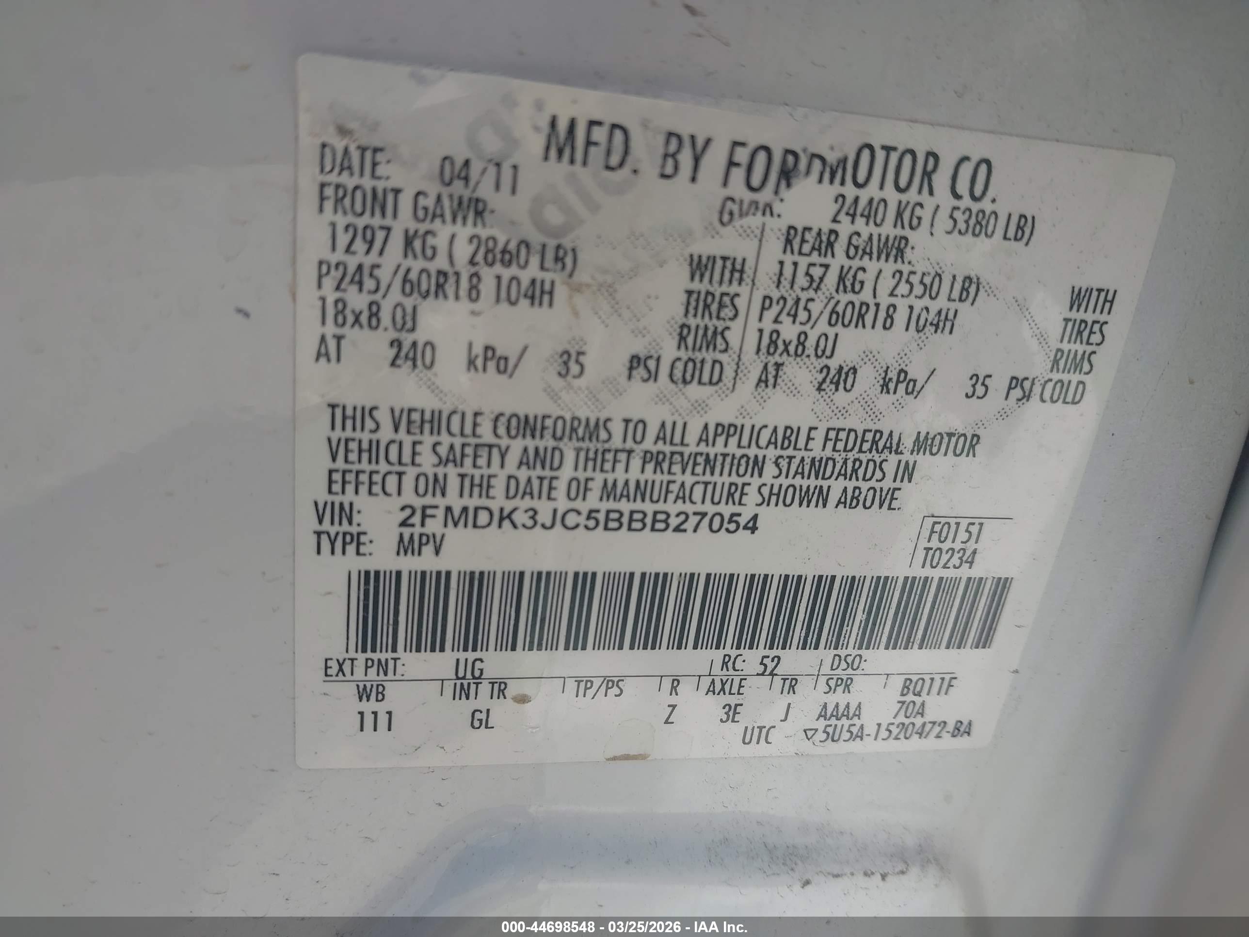 FORD EDGE image 9