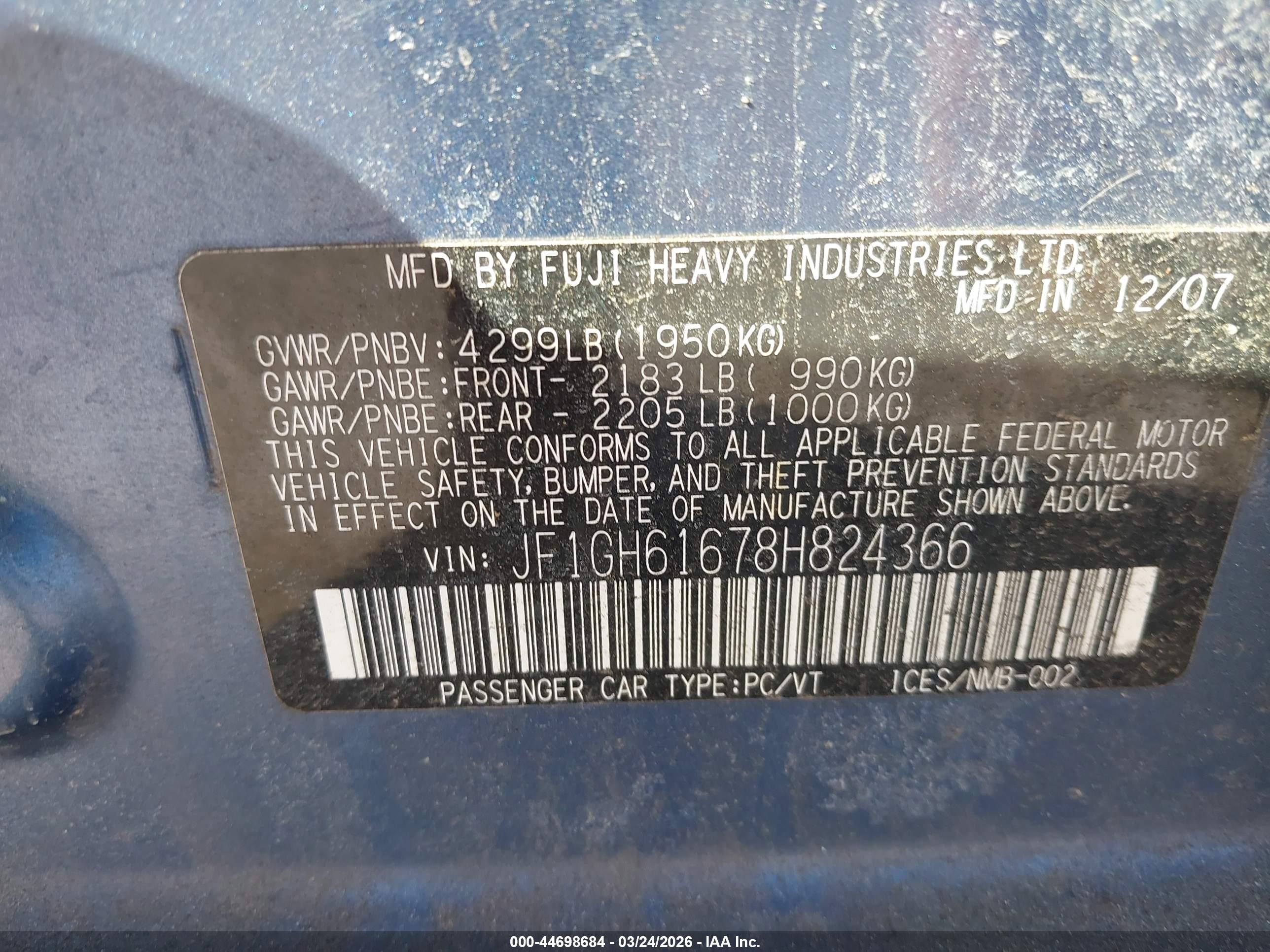 SUBARU IMPREZA image 9