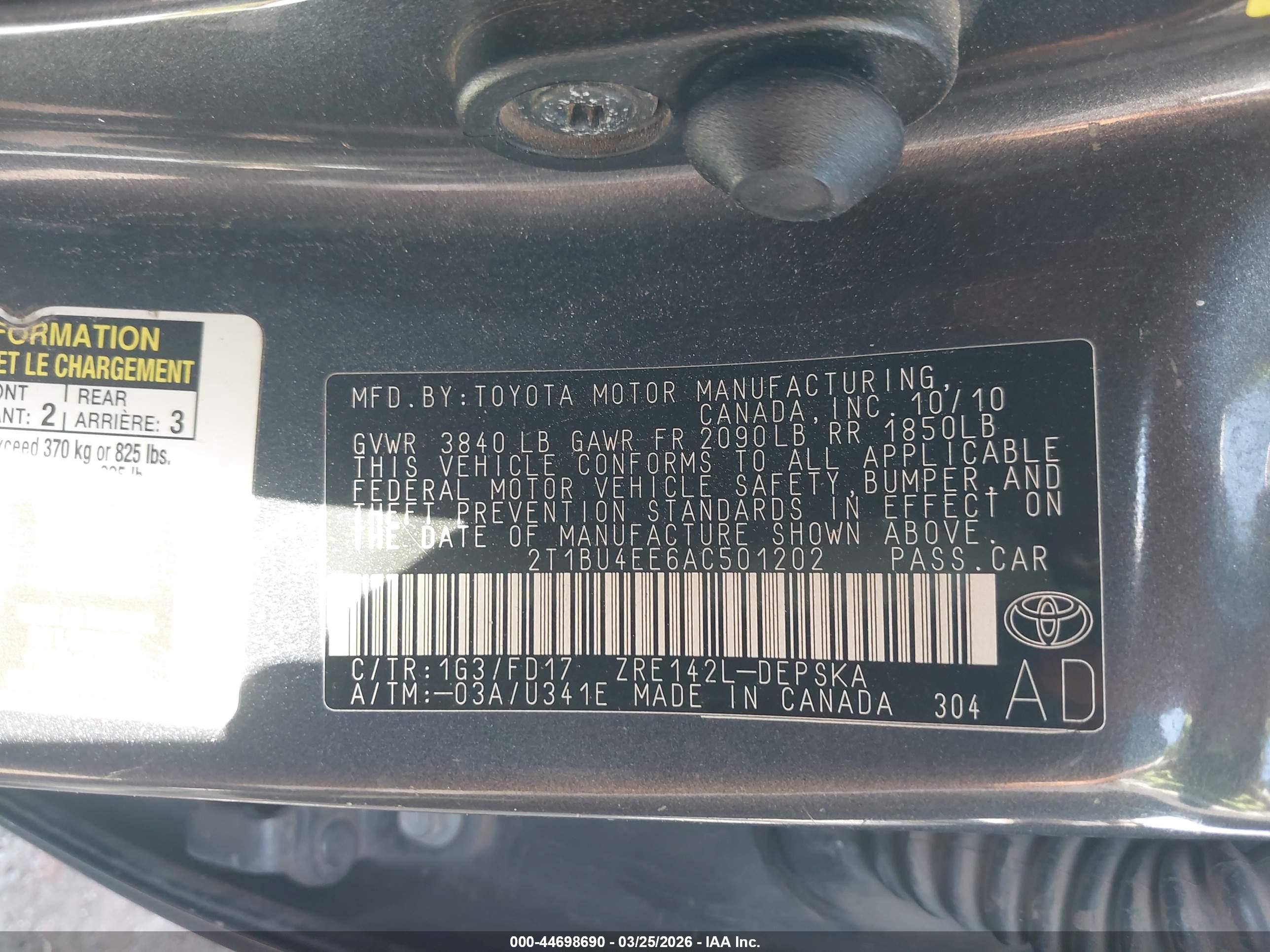 TOYOTA COROLLA image 9