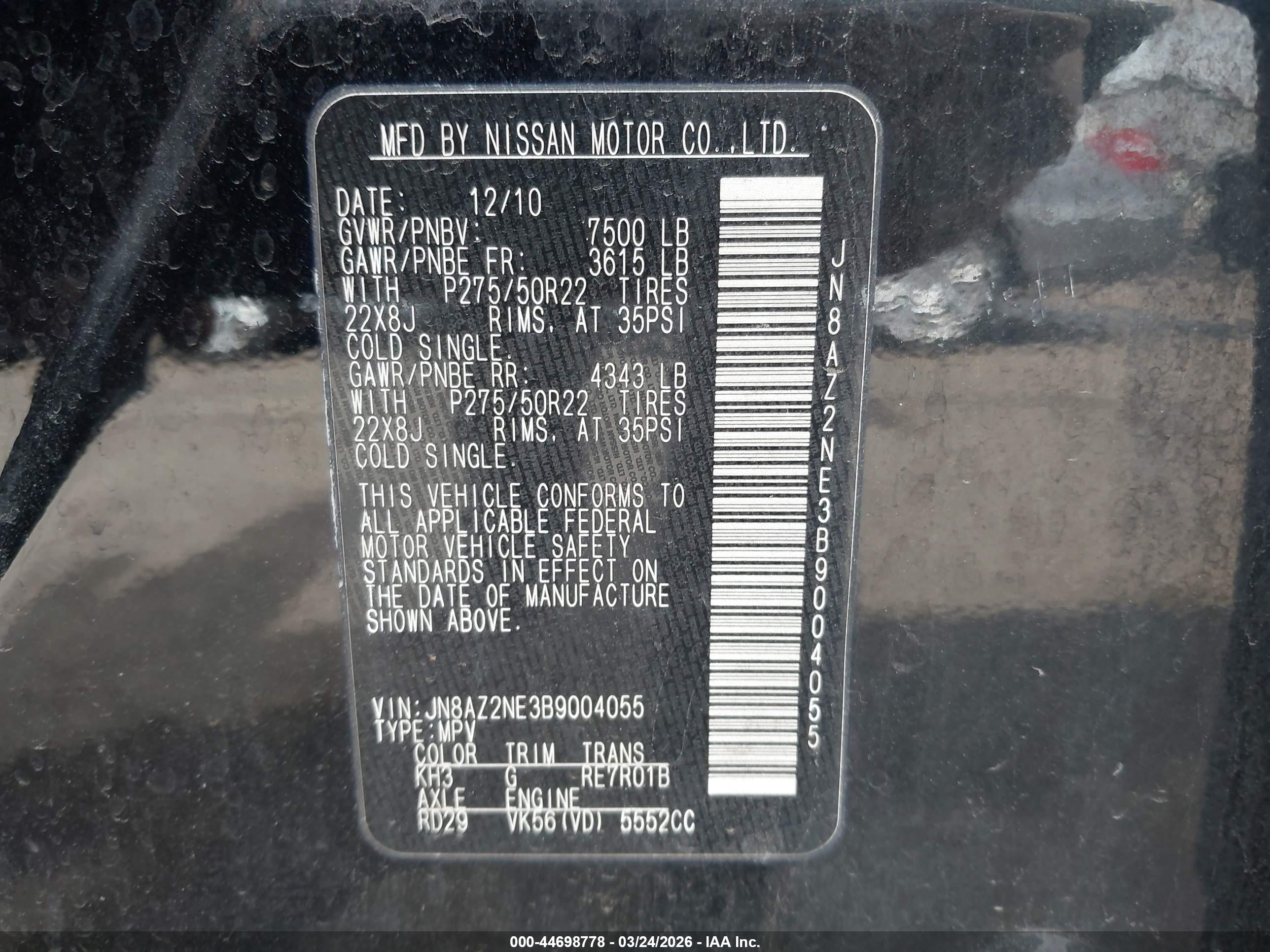 INFINITI QX56 image 9