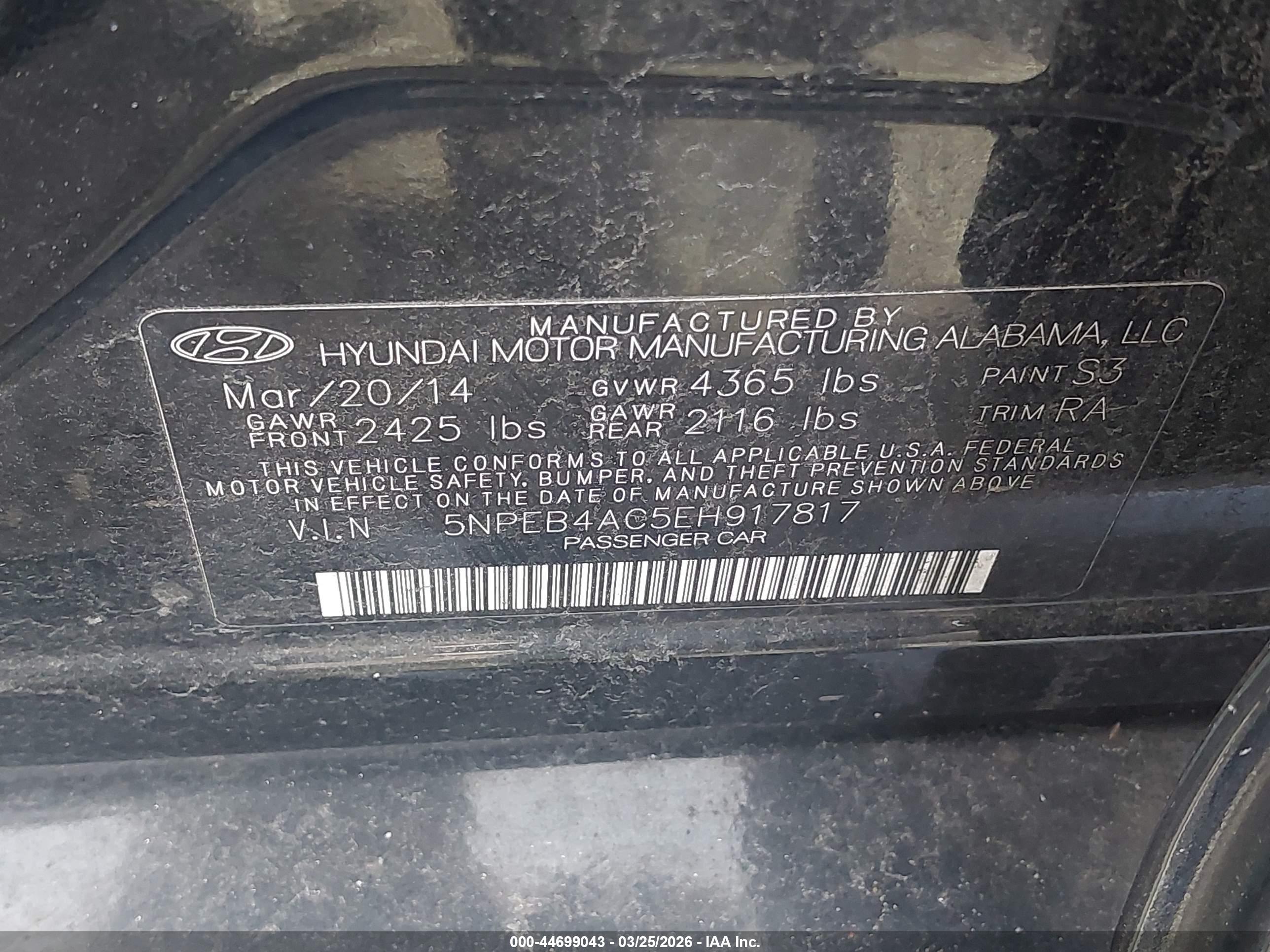 HYUNDAI SONATA image 9