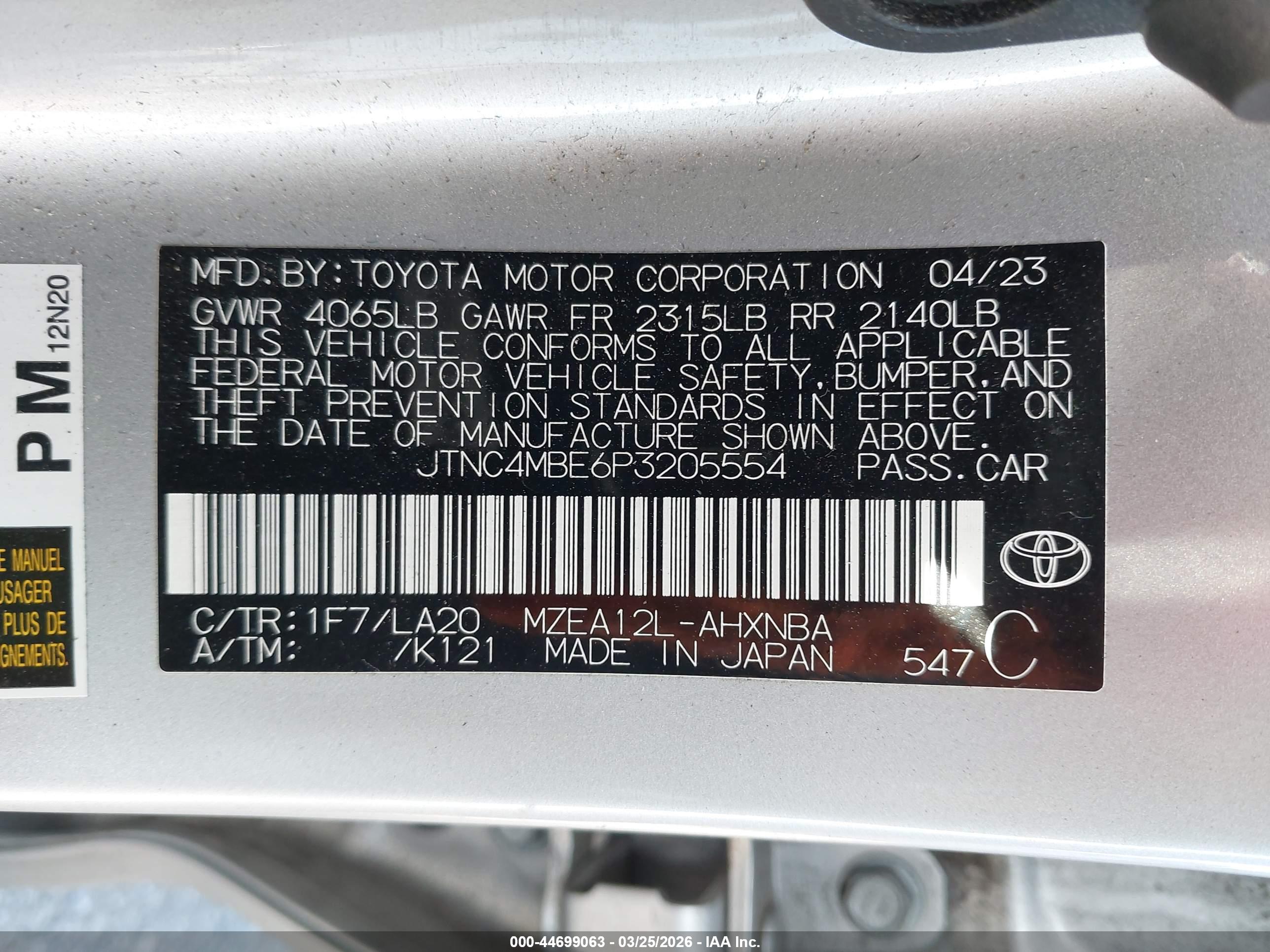 TOYOTA COROLLA image 9