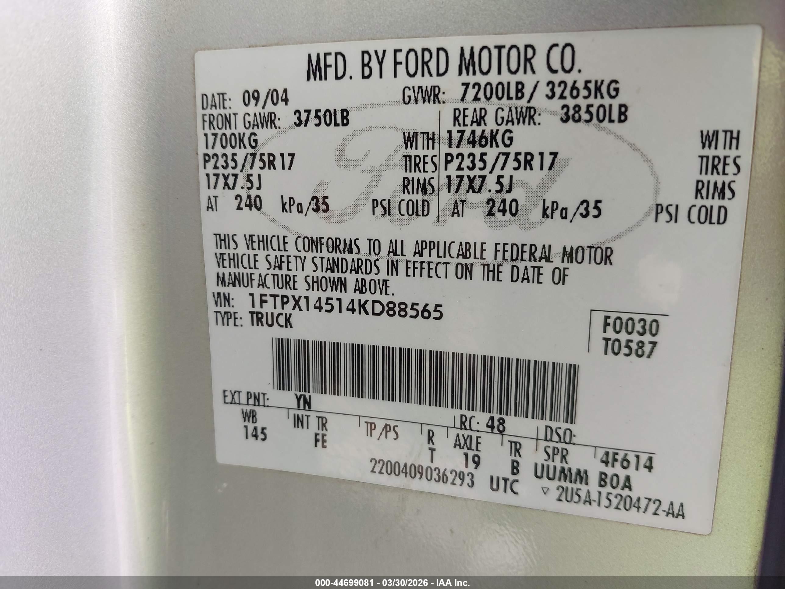 FORD F-150 image 9