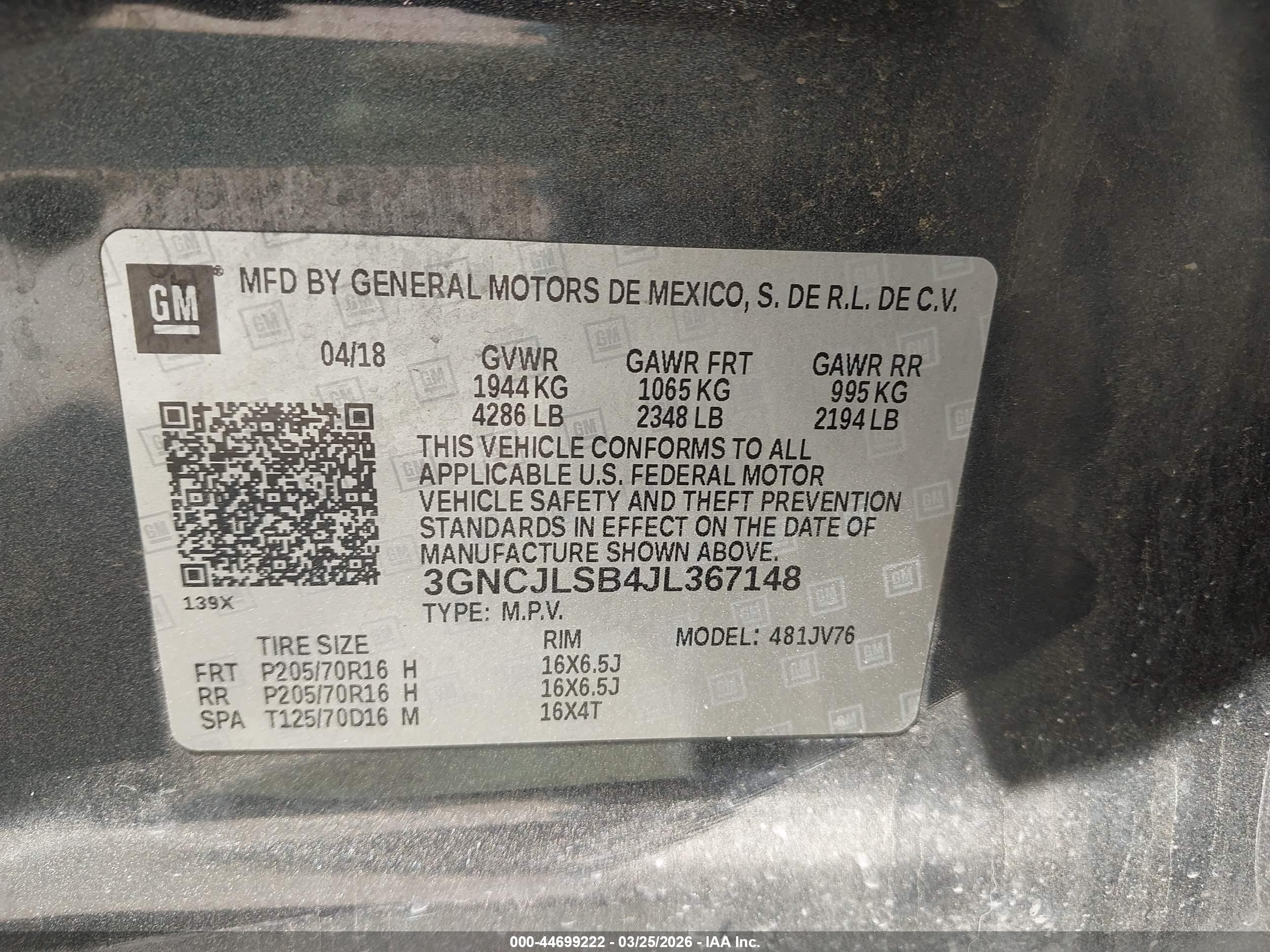 CHEVROLET TRAX image 9