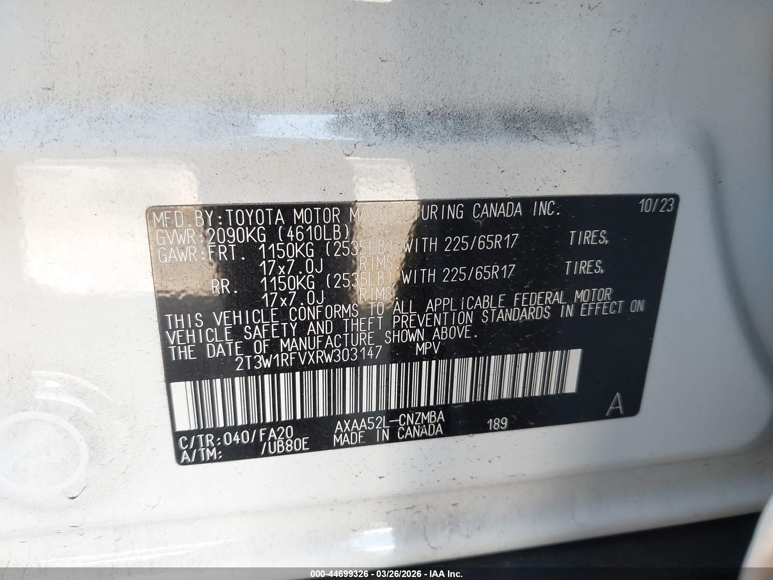 TOYOTA RAV4 image 9