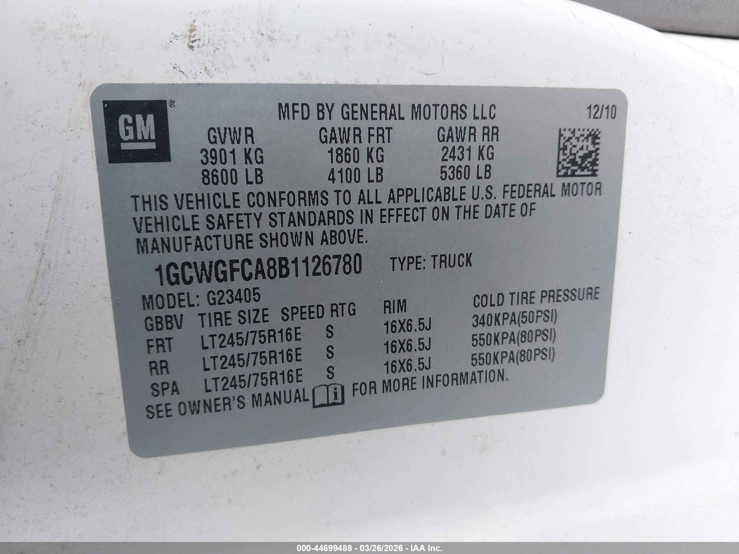 CHEVROLET EXPRESS image 9