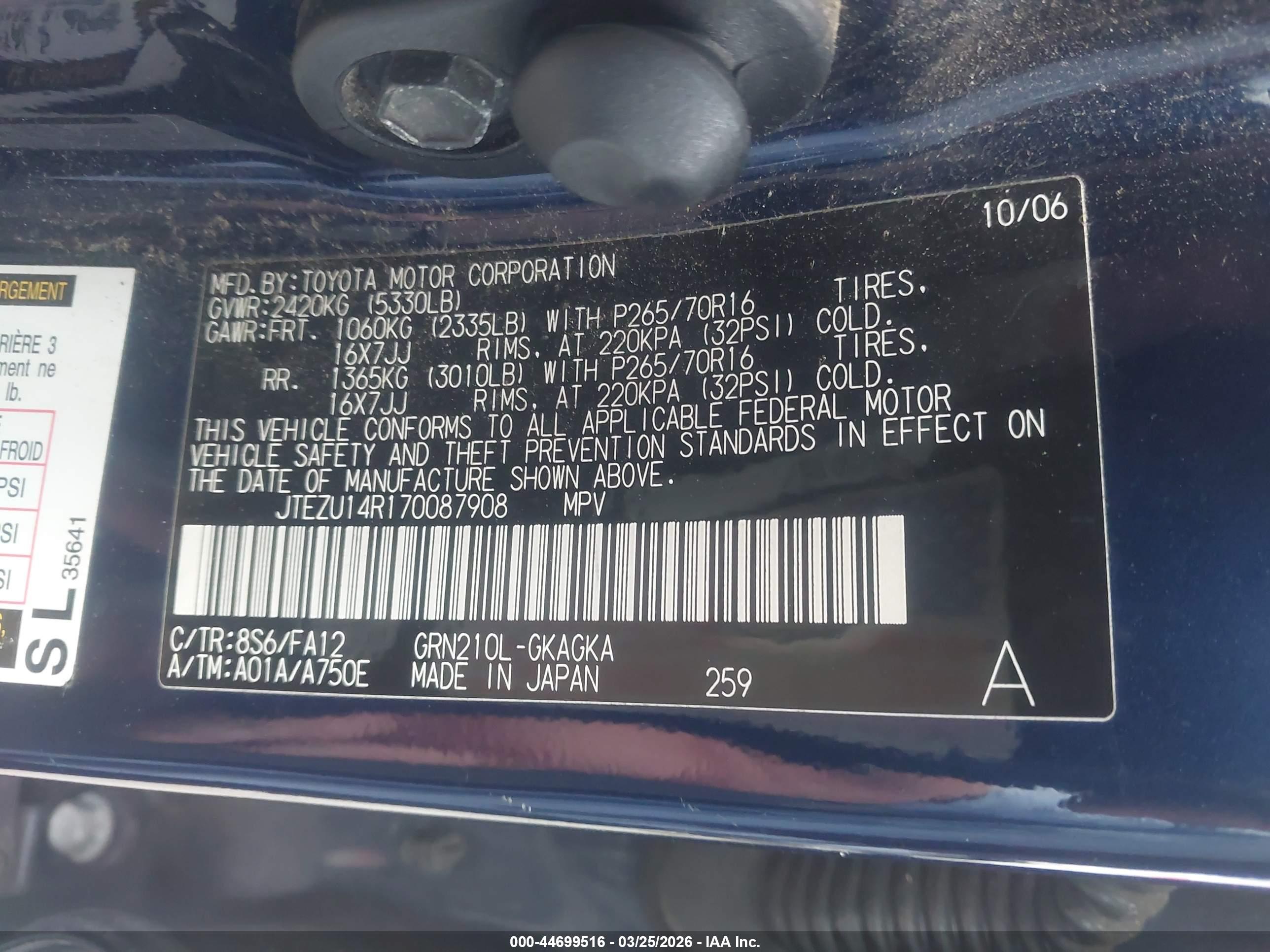TOYOTA 4RUNNER image 9