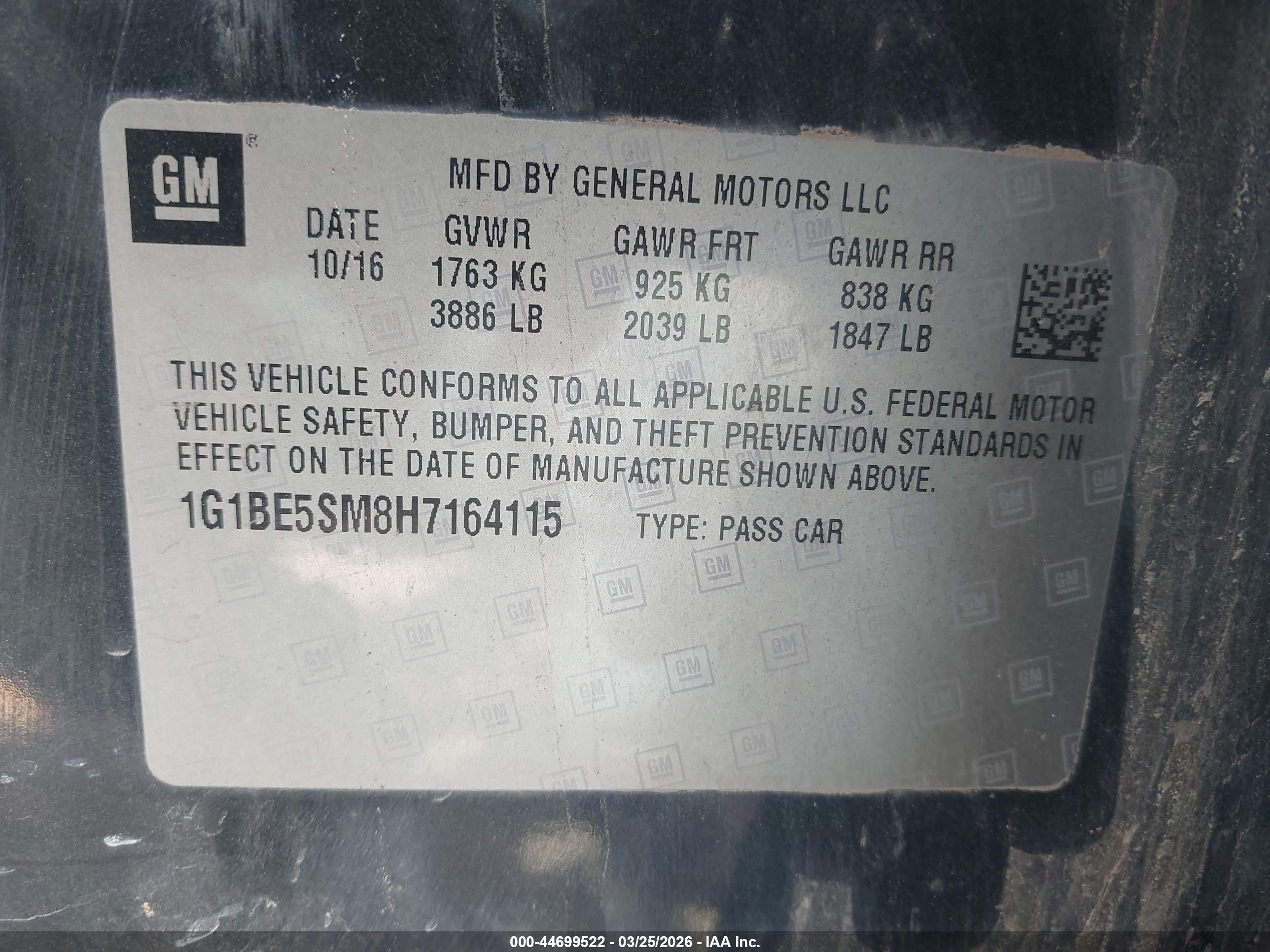 CHEVROLET CRUZE image 9