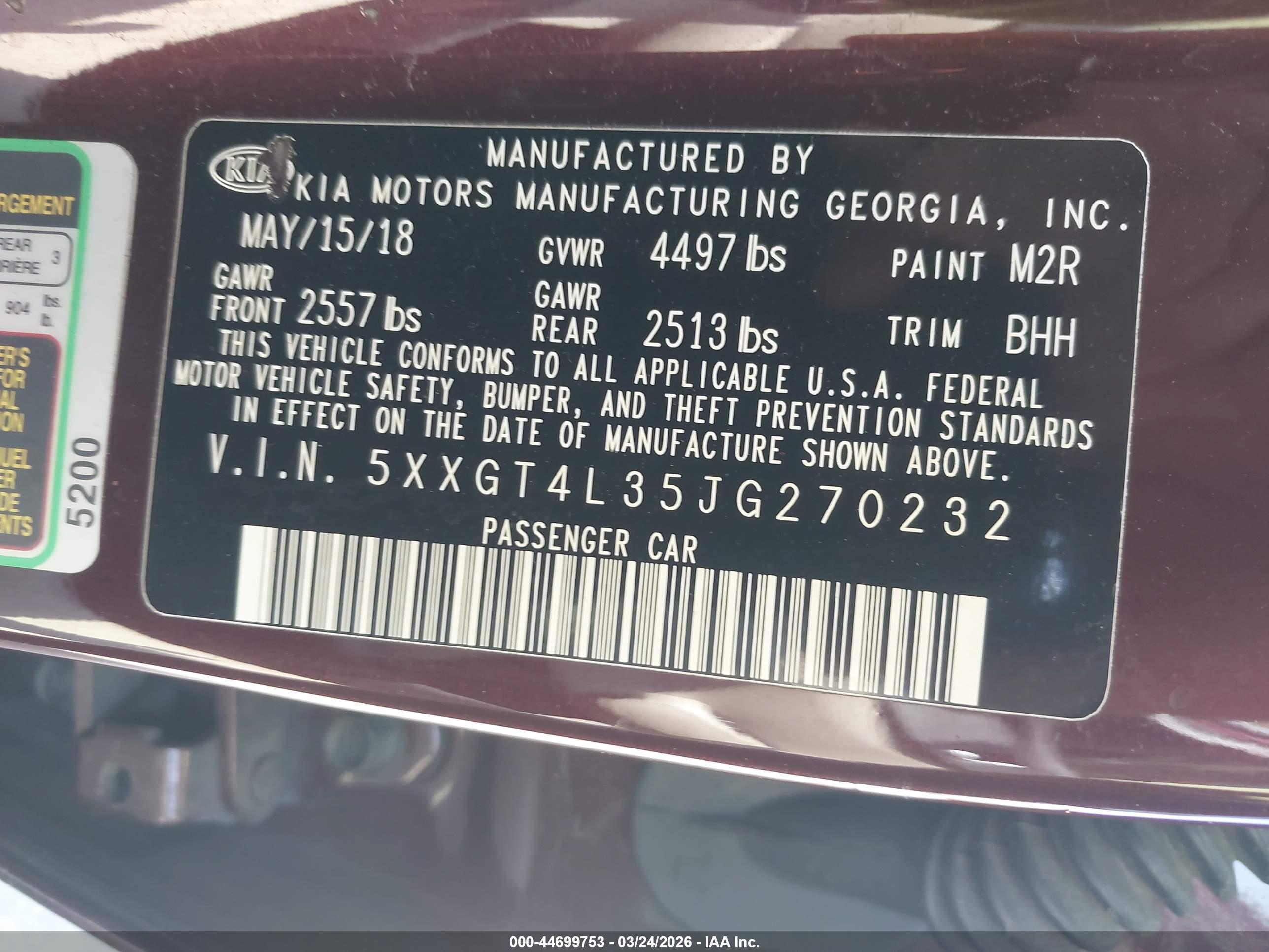 KIA OPTIMA image 9