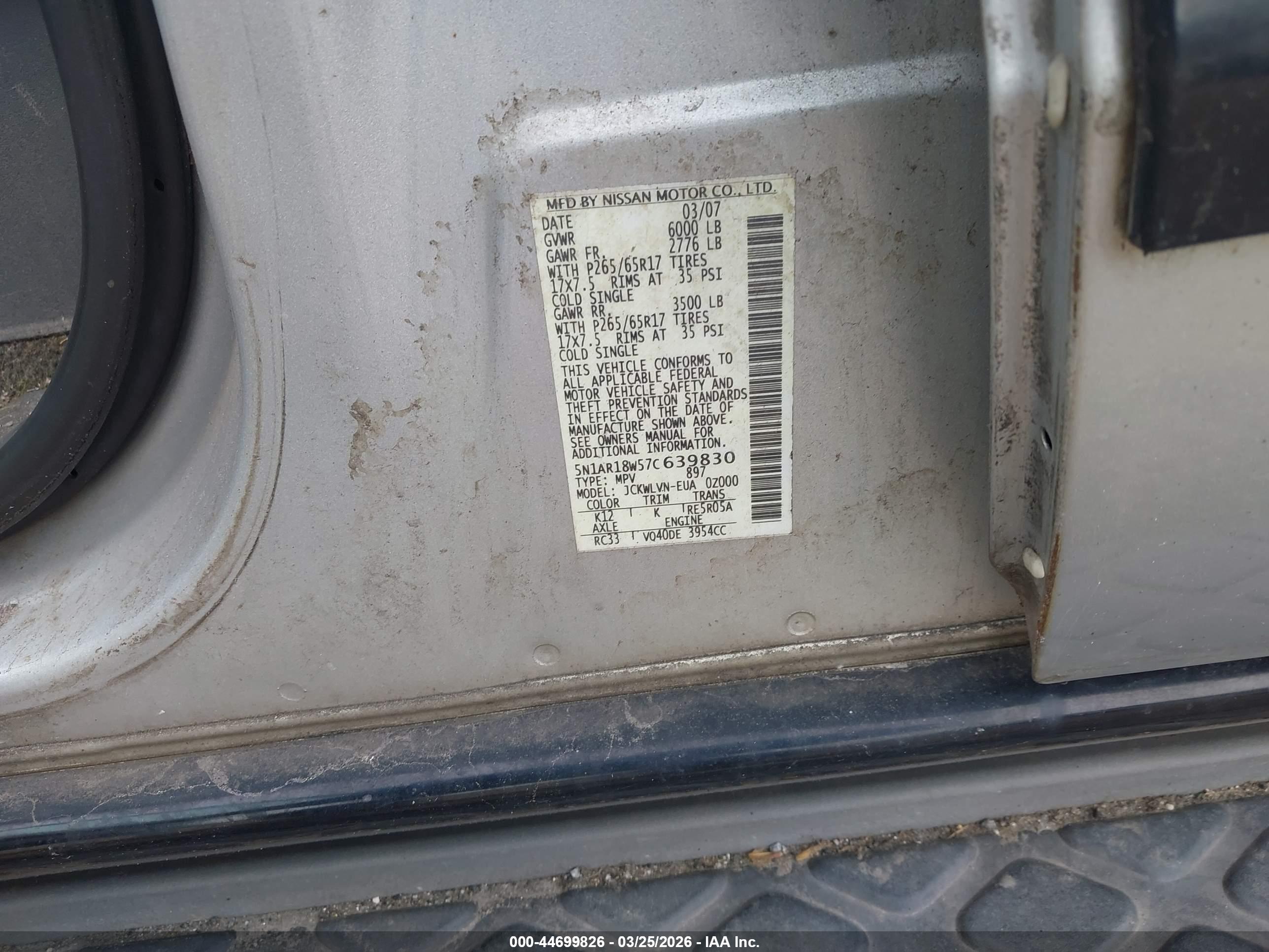 NISSAN PATHFINDER image 9