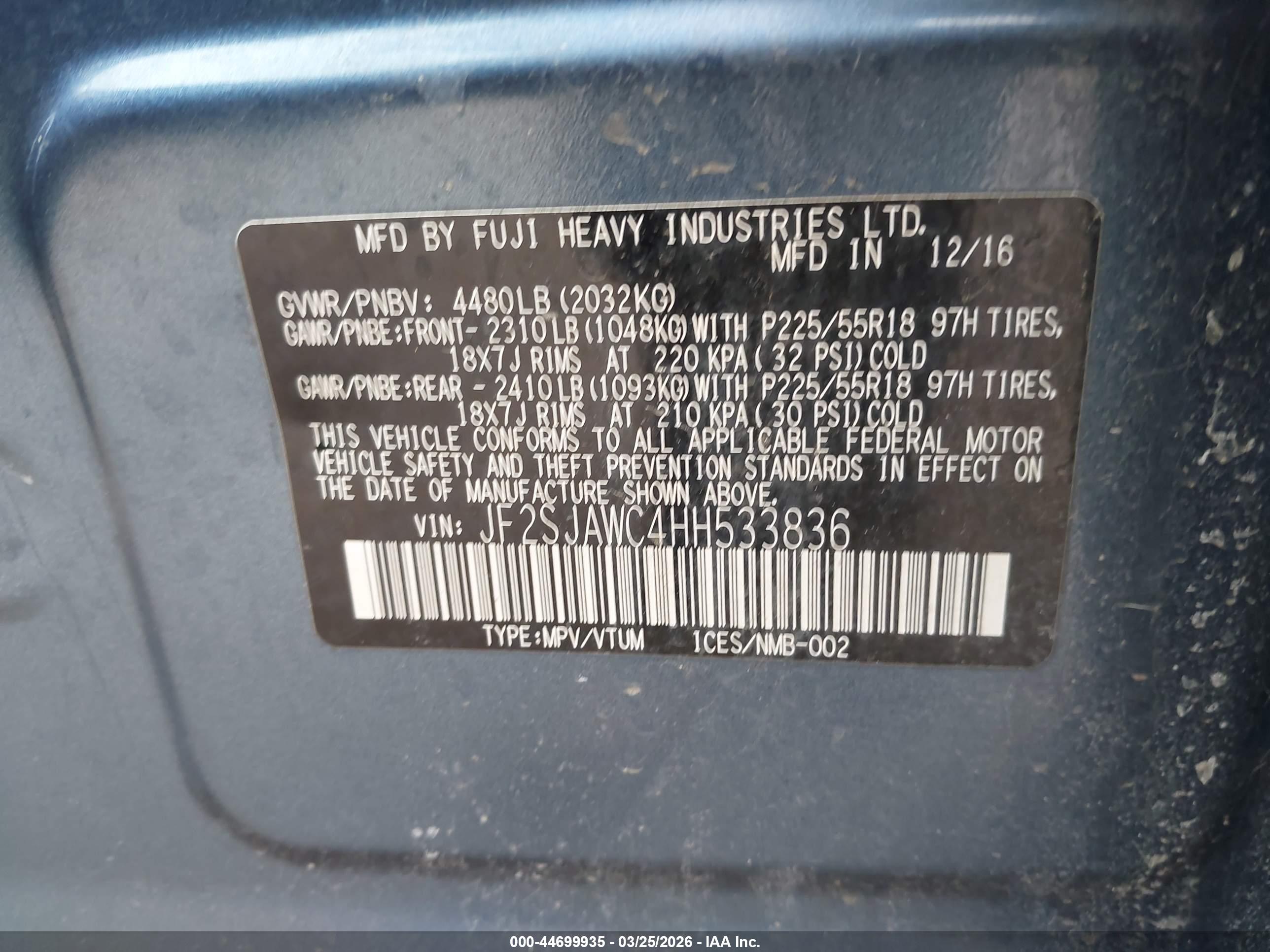 SUBARU FORESTER image 9