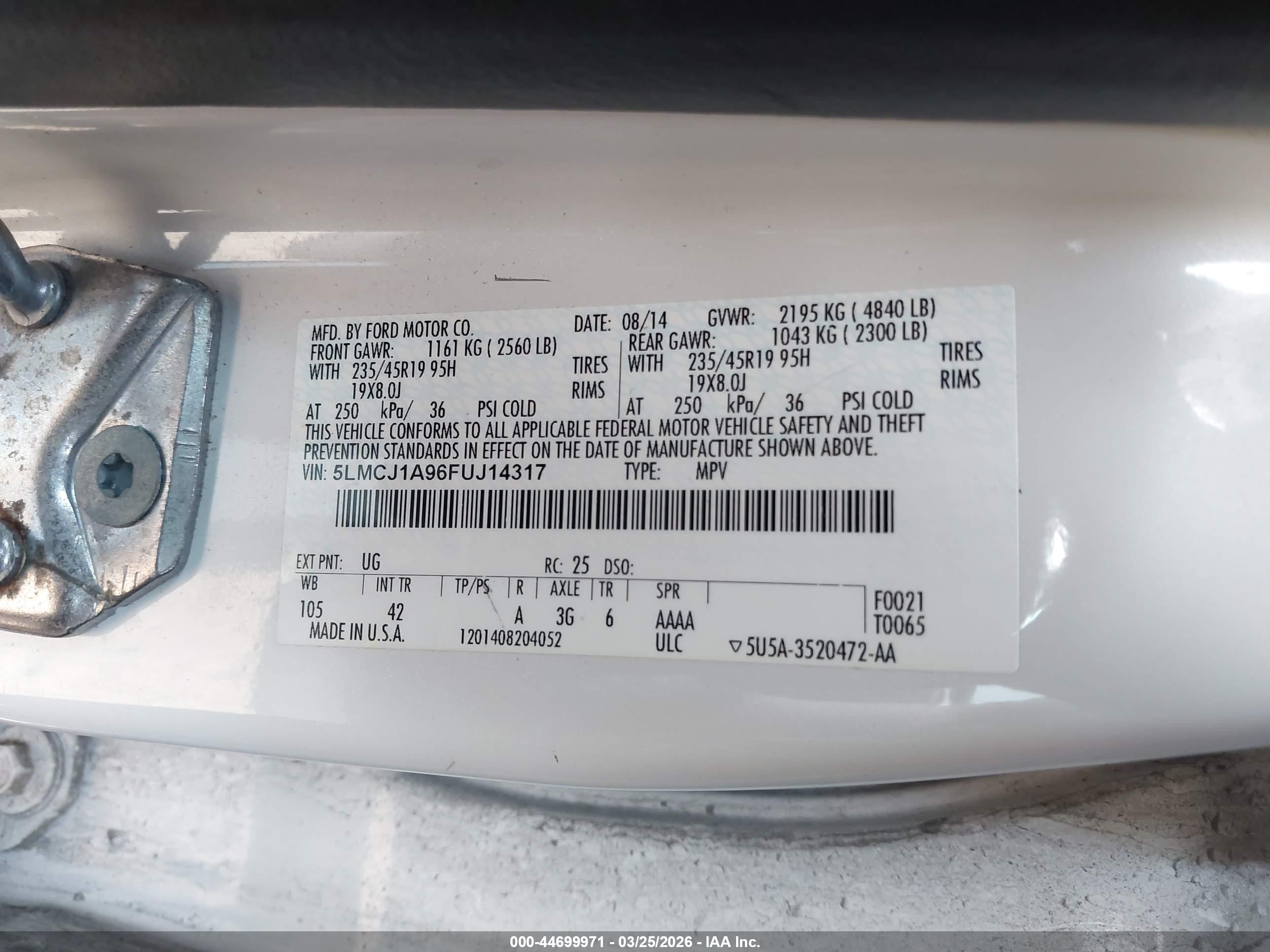 LINCOLN MKC image 9