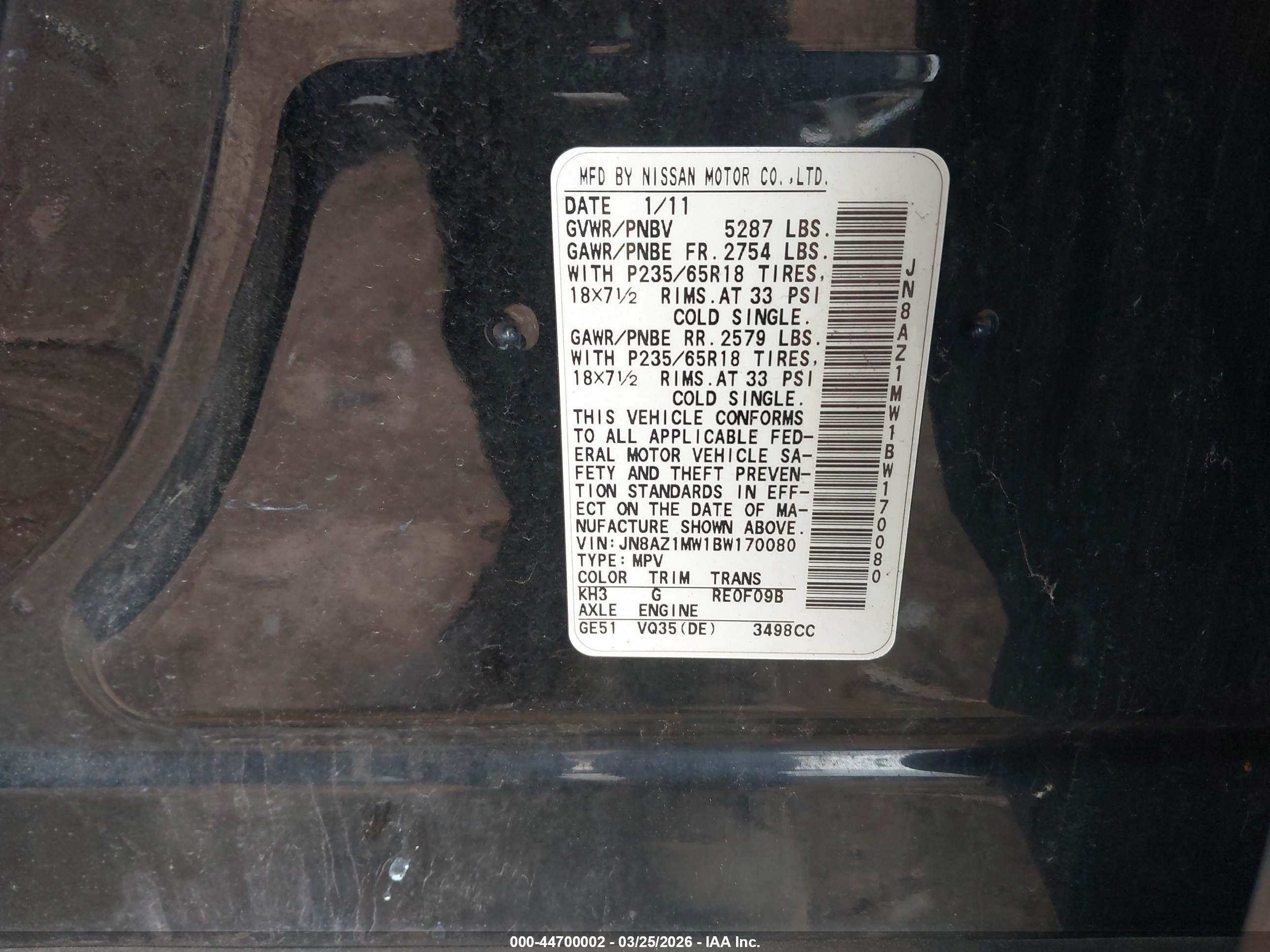 NISSAN MURANO image 9
