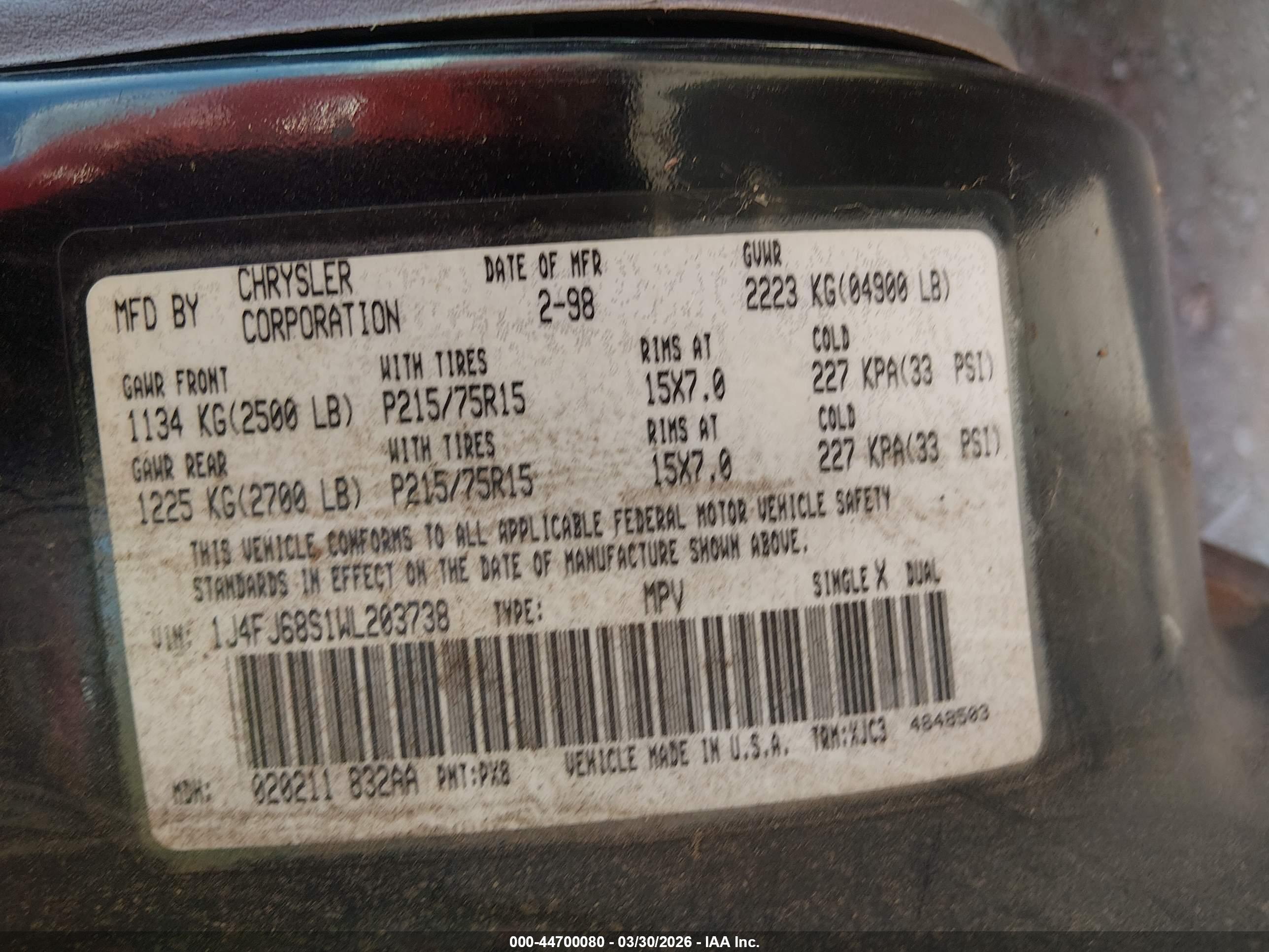 JEEP CHEROKEE image 9