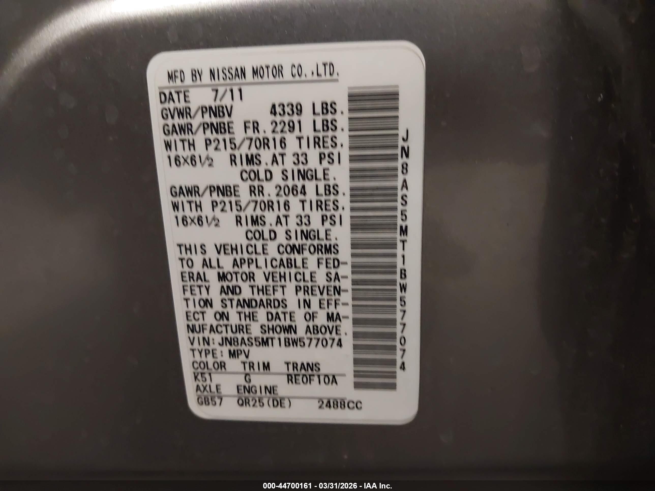 NISSAN ROGUE image 9