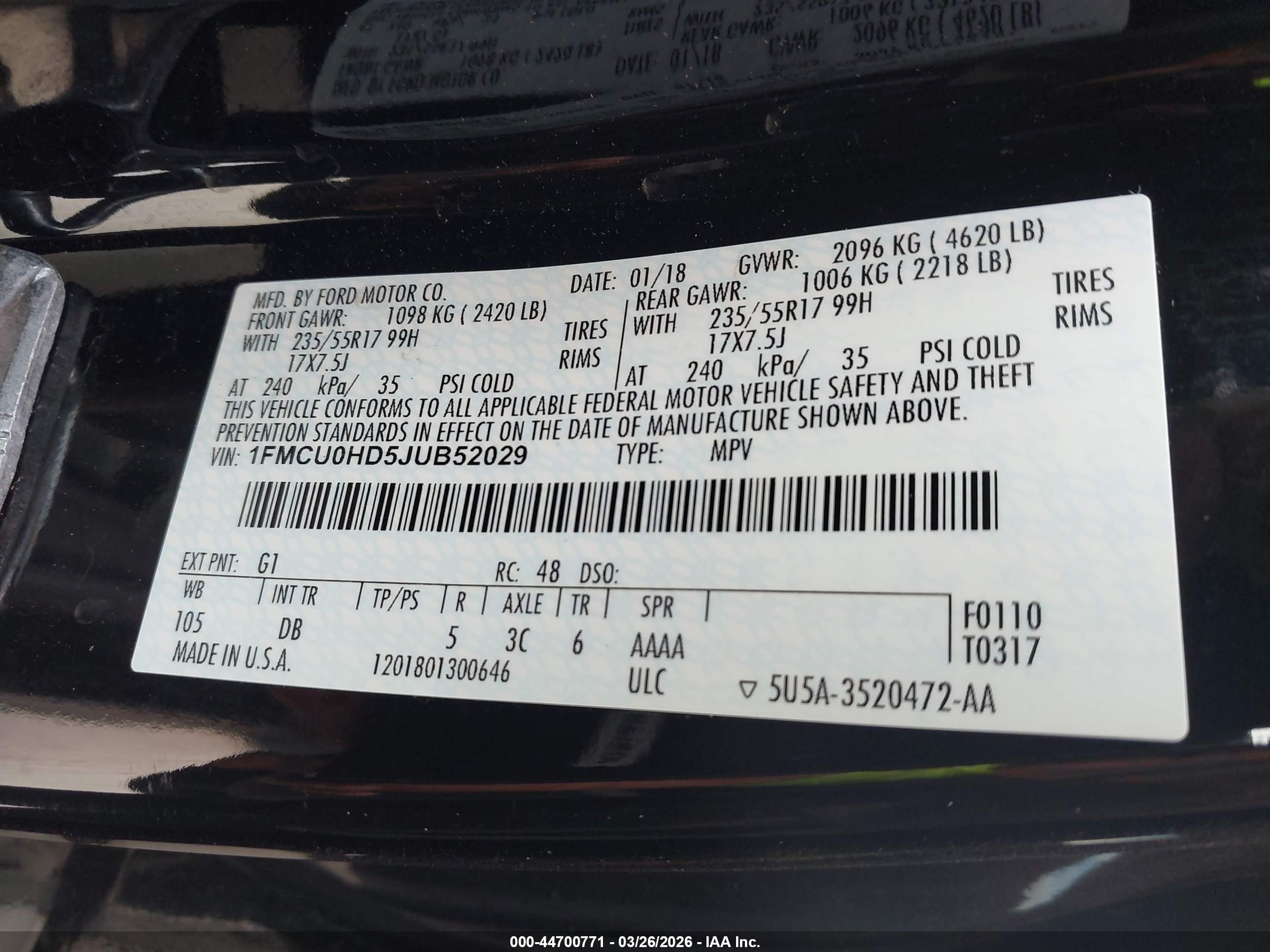 FORD ESCAPE image 9