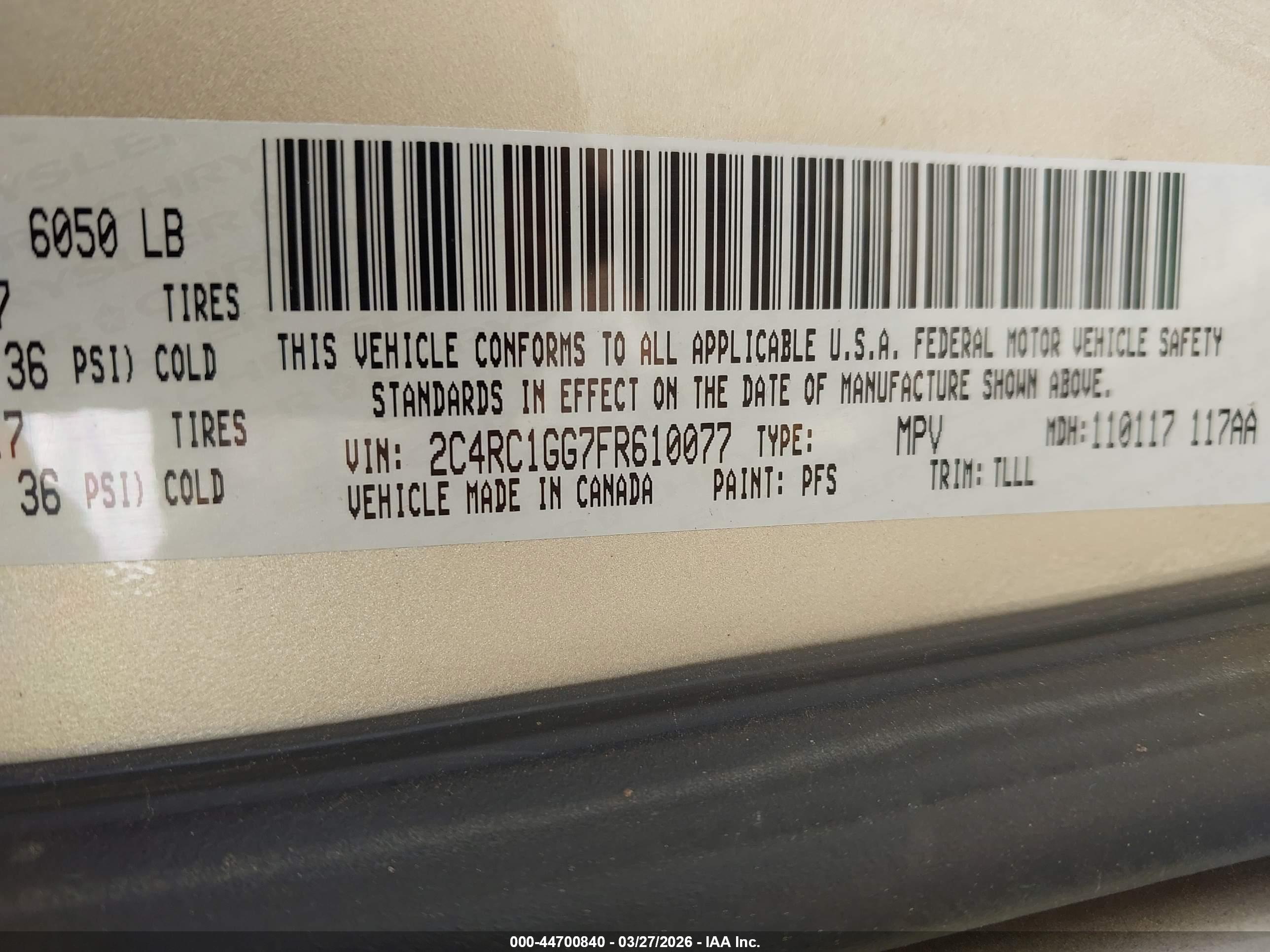 CHRYSLER TOWN image 9