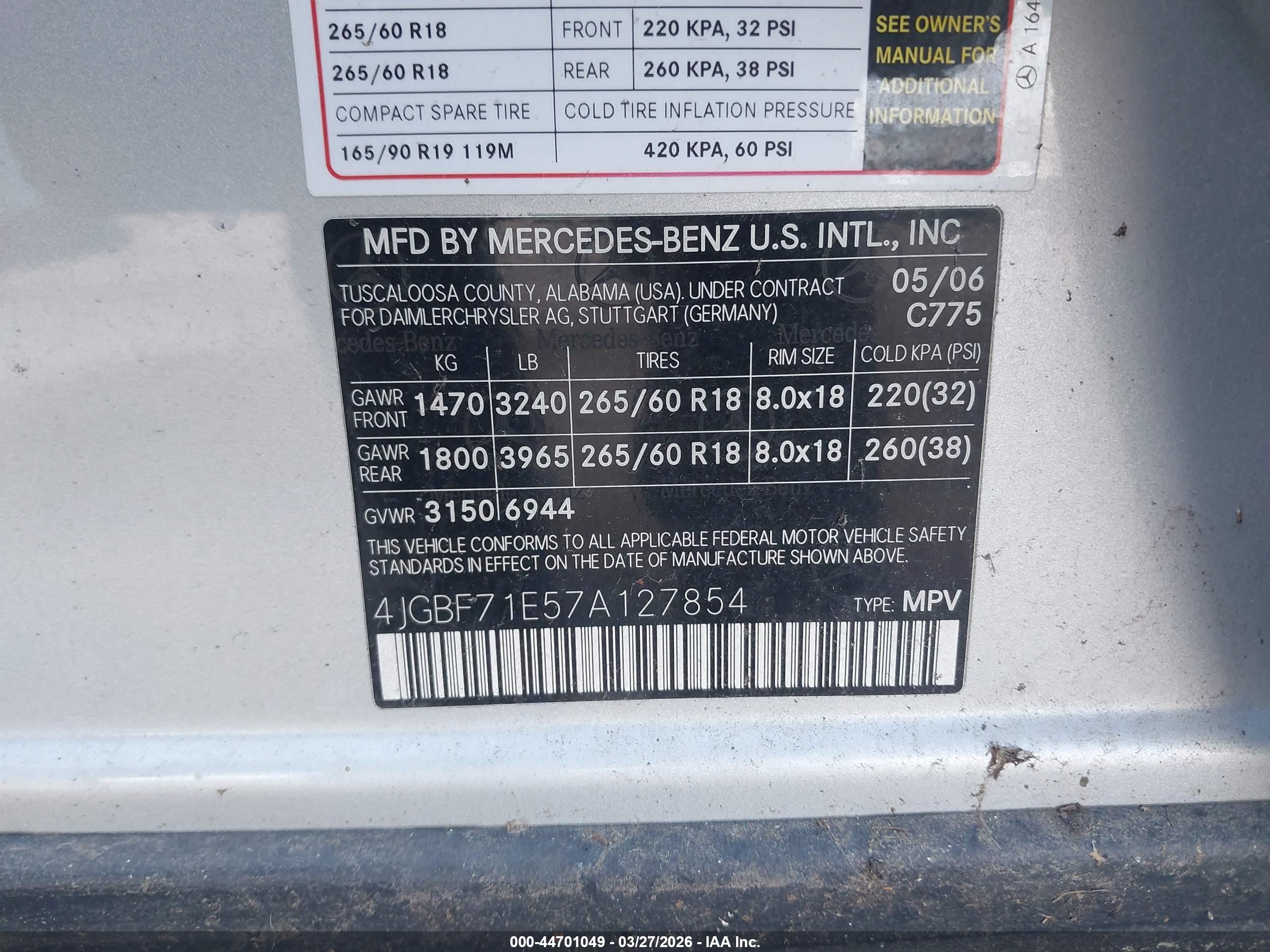 MERCEDES-BENZ GL image 9
