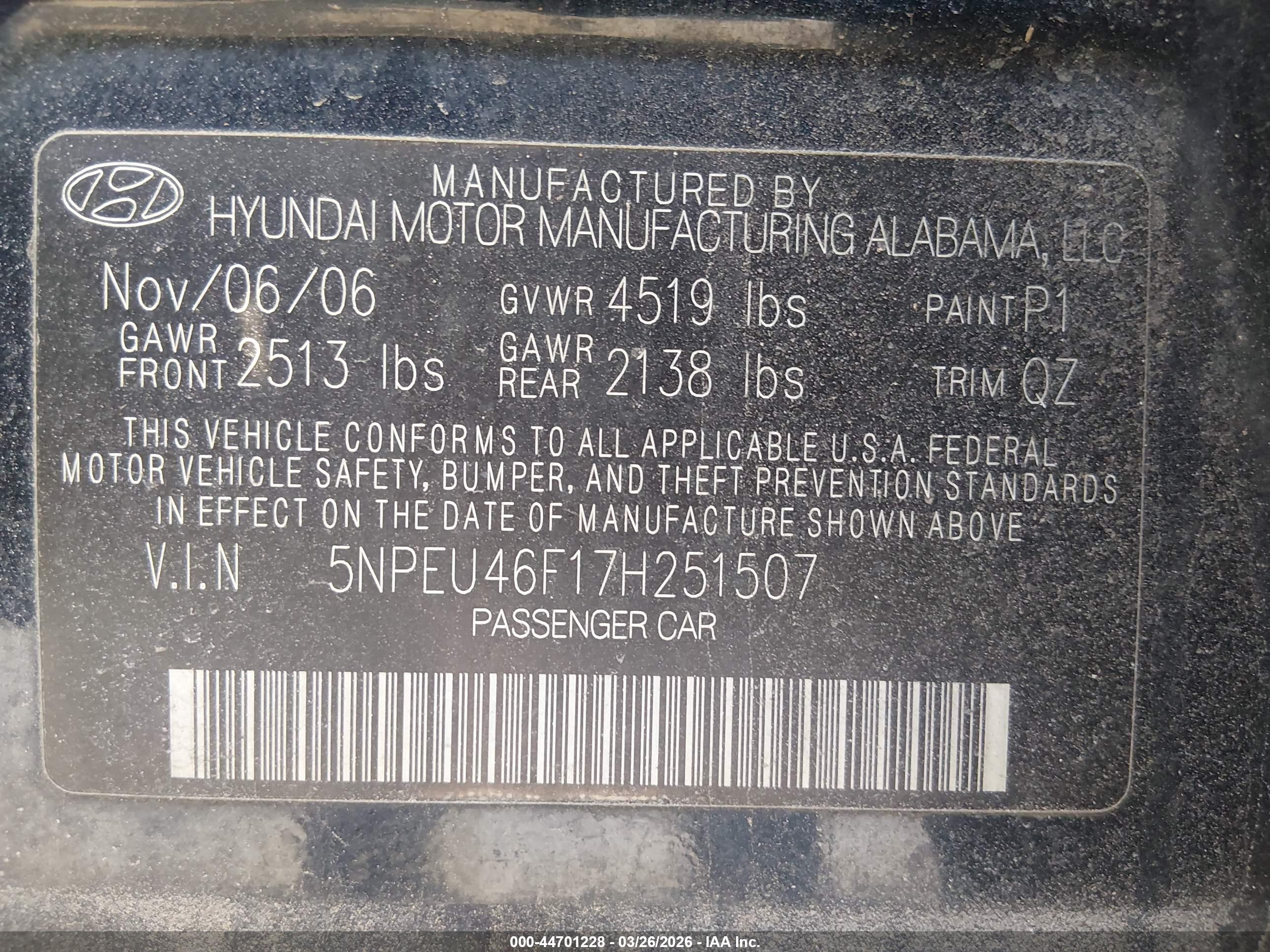 HYUNDAI SONATA image 9