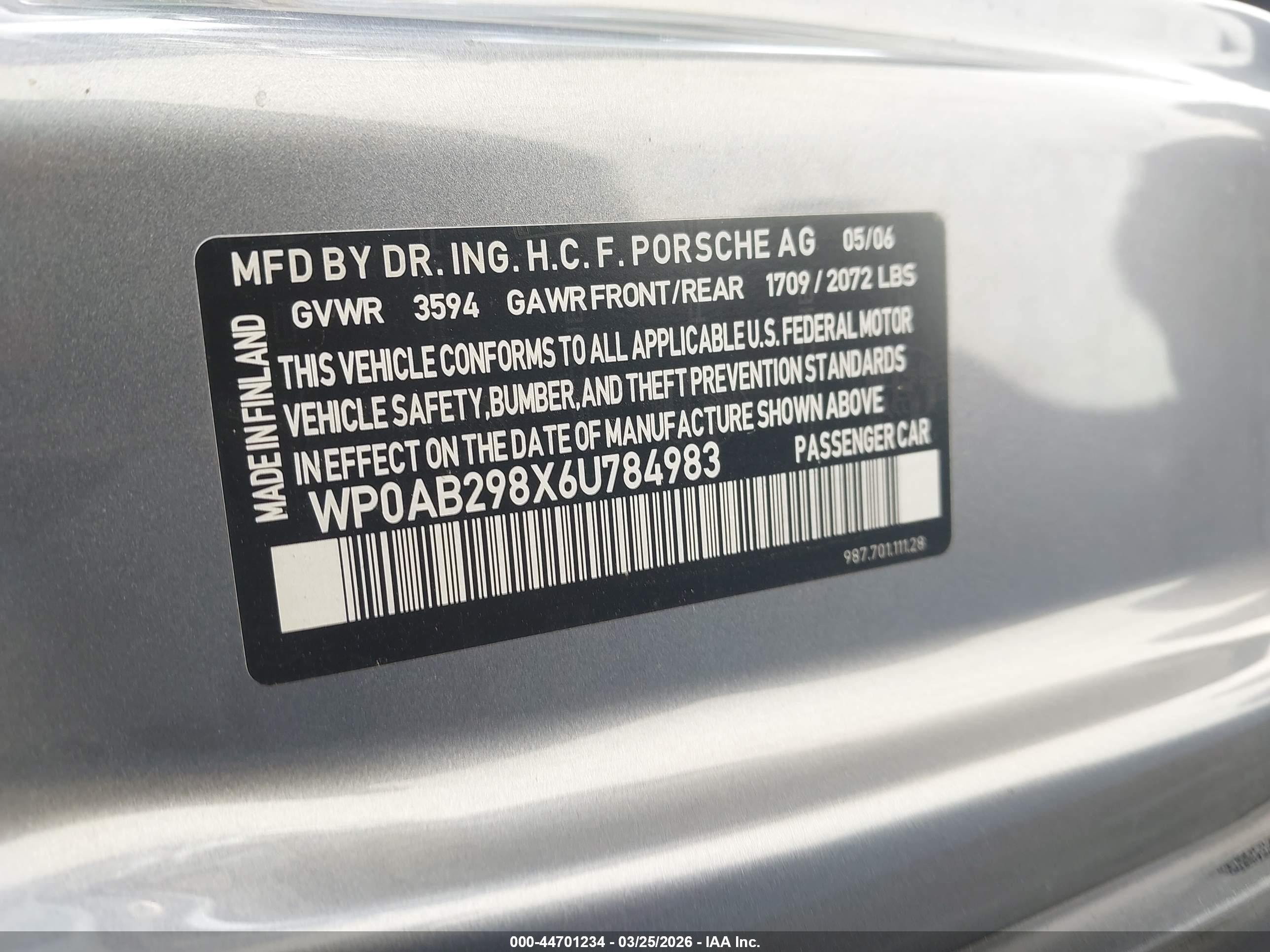 PORSCHE CAYMAN image 9