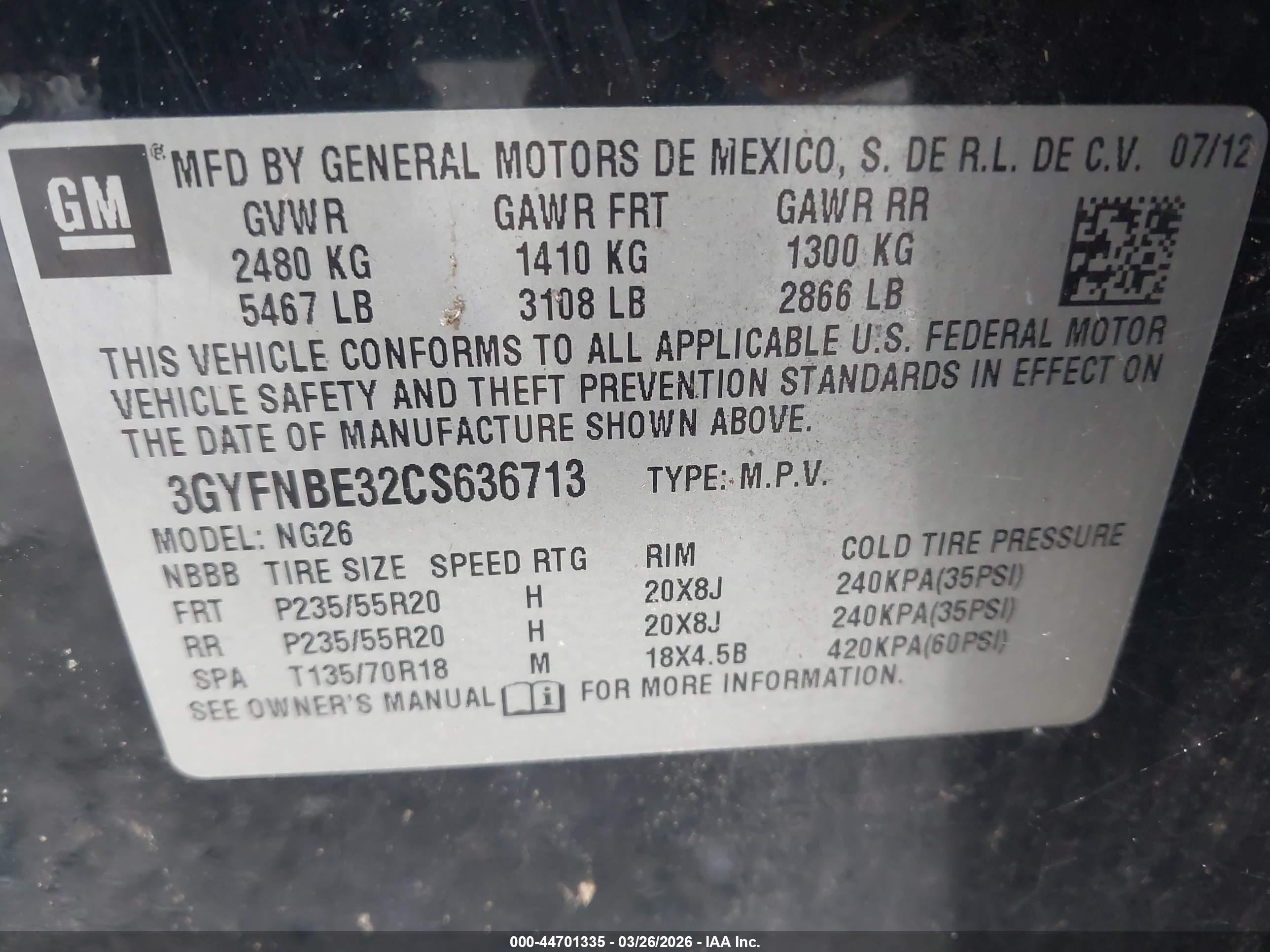 CADILLAC SRX image 9