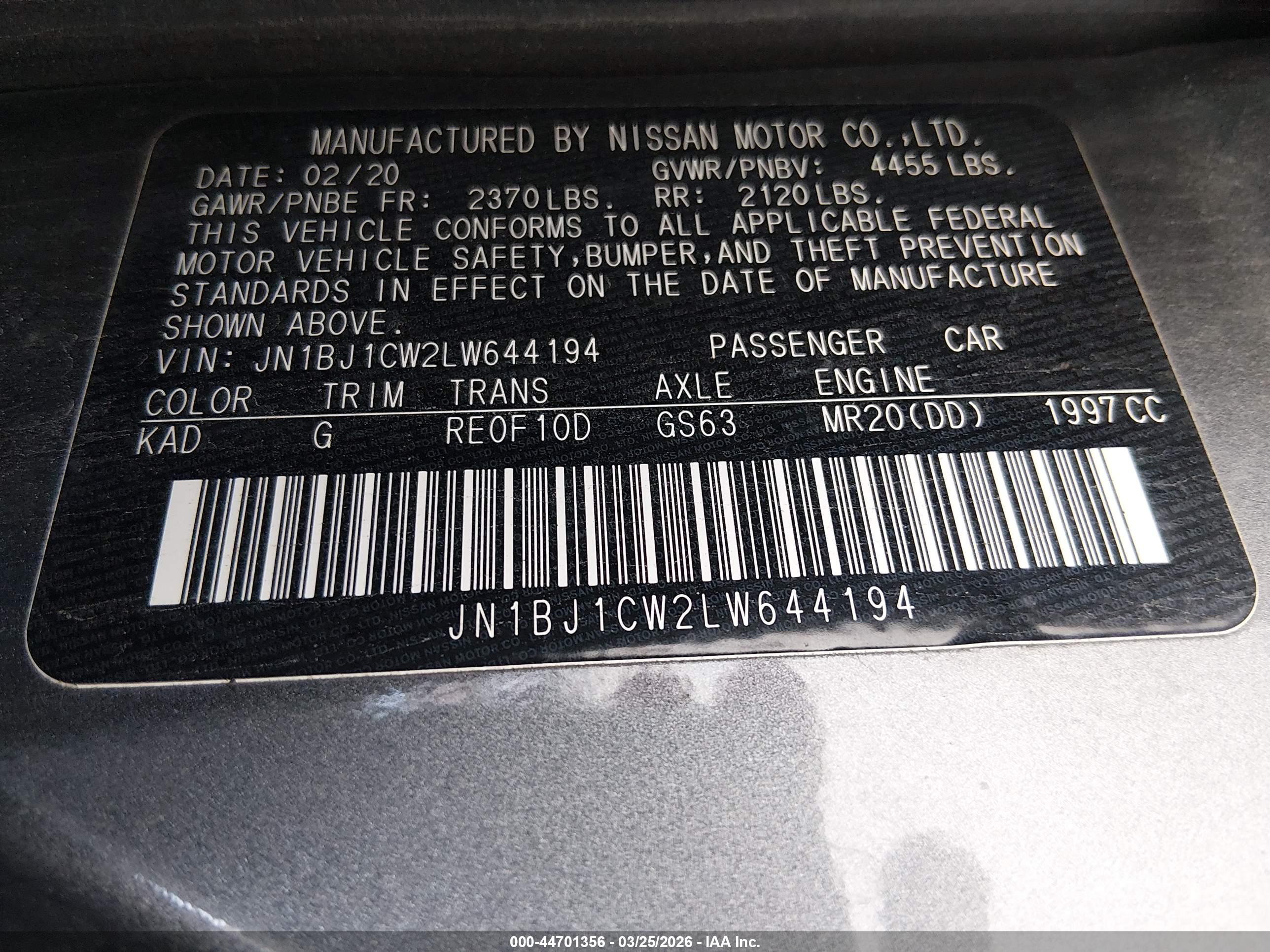 NISSAN ROGUE image 9