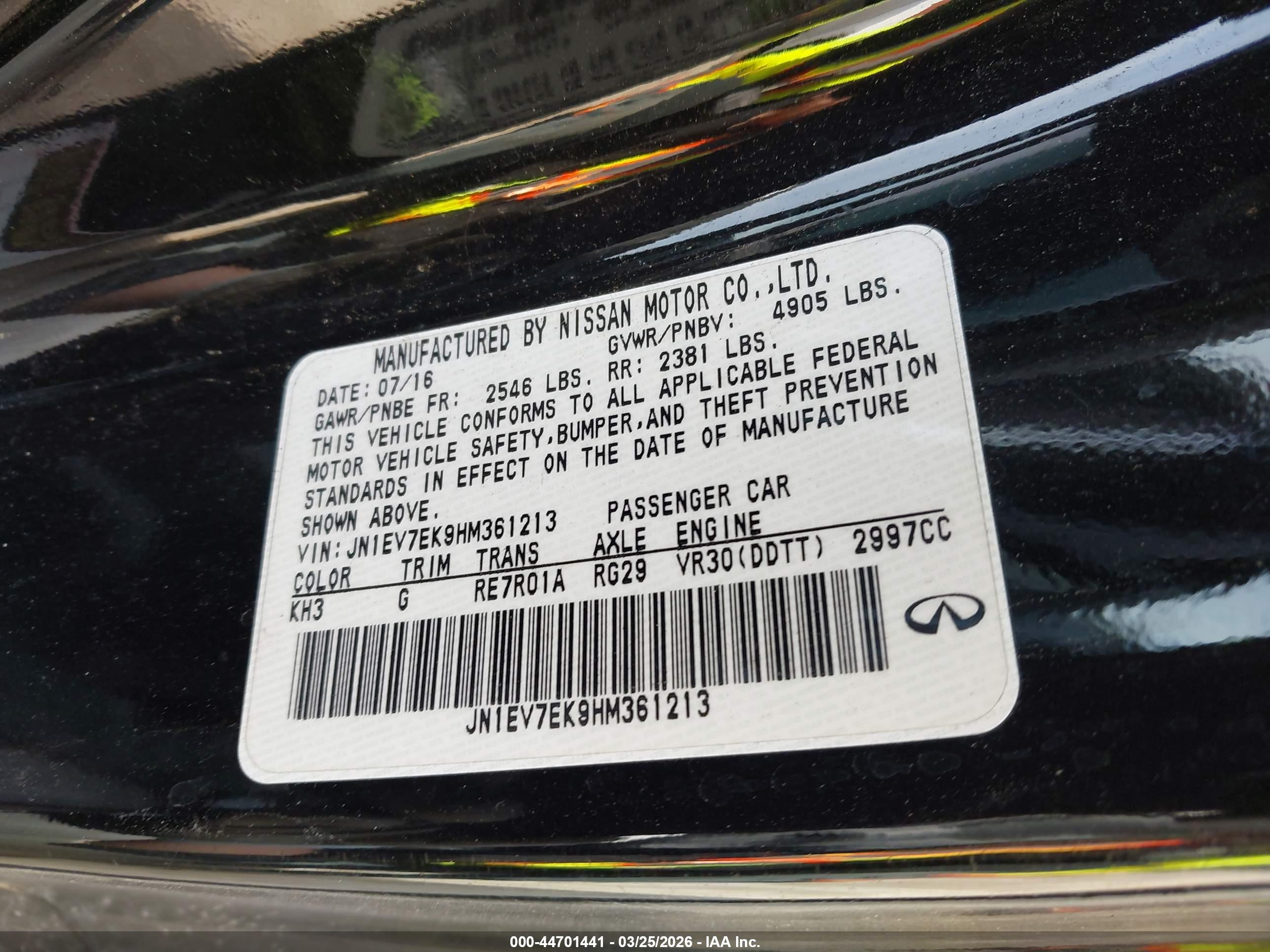 INFINITI Q60 image 9