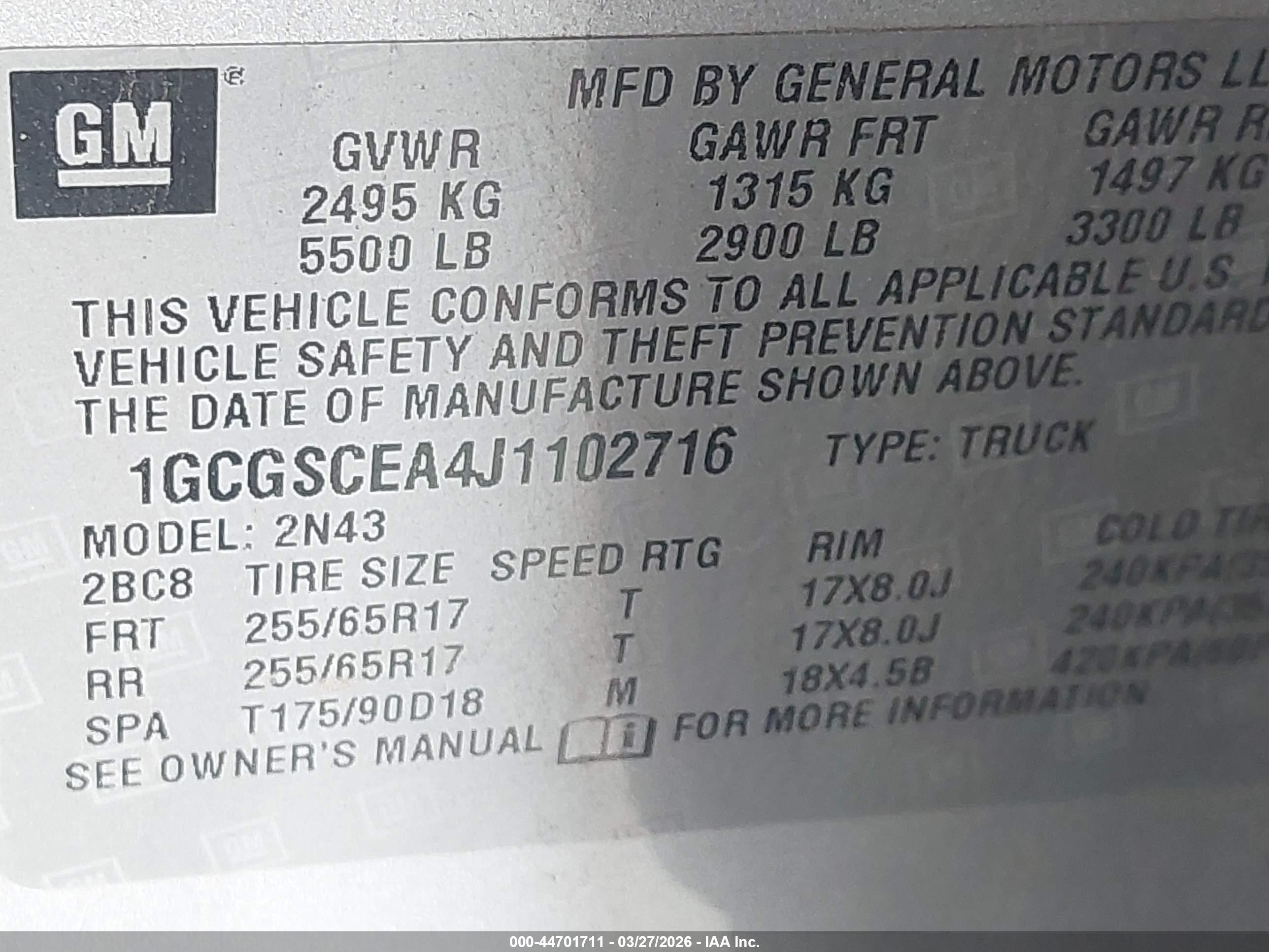 CHEVROLET COLORADO image 9