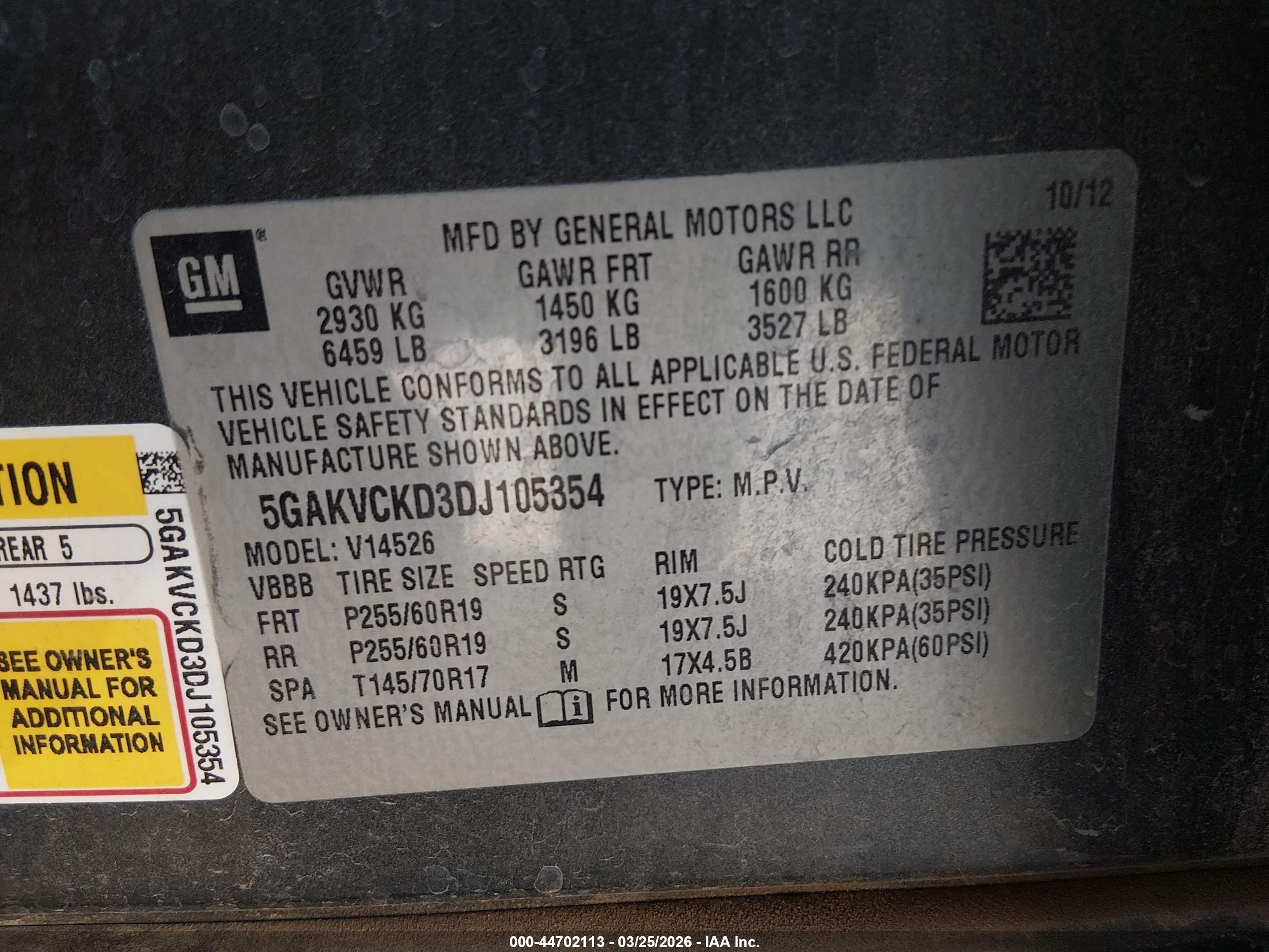 BUICK ENCLAVE image 9