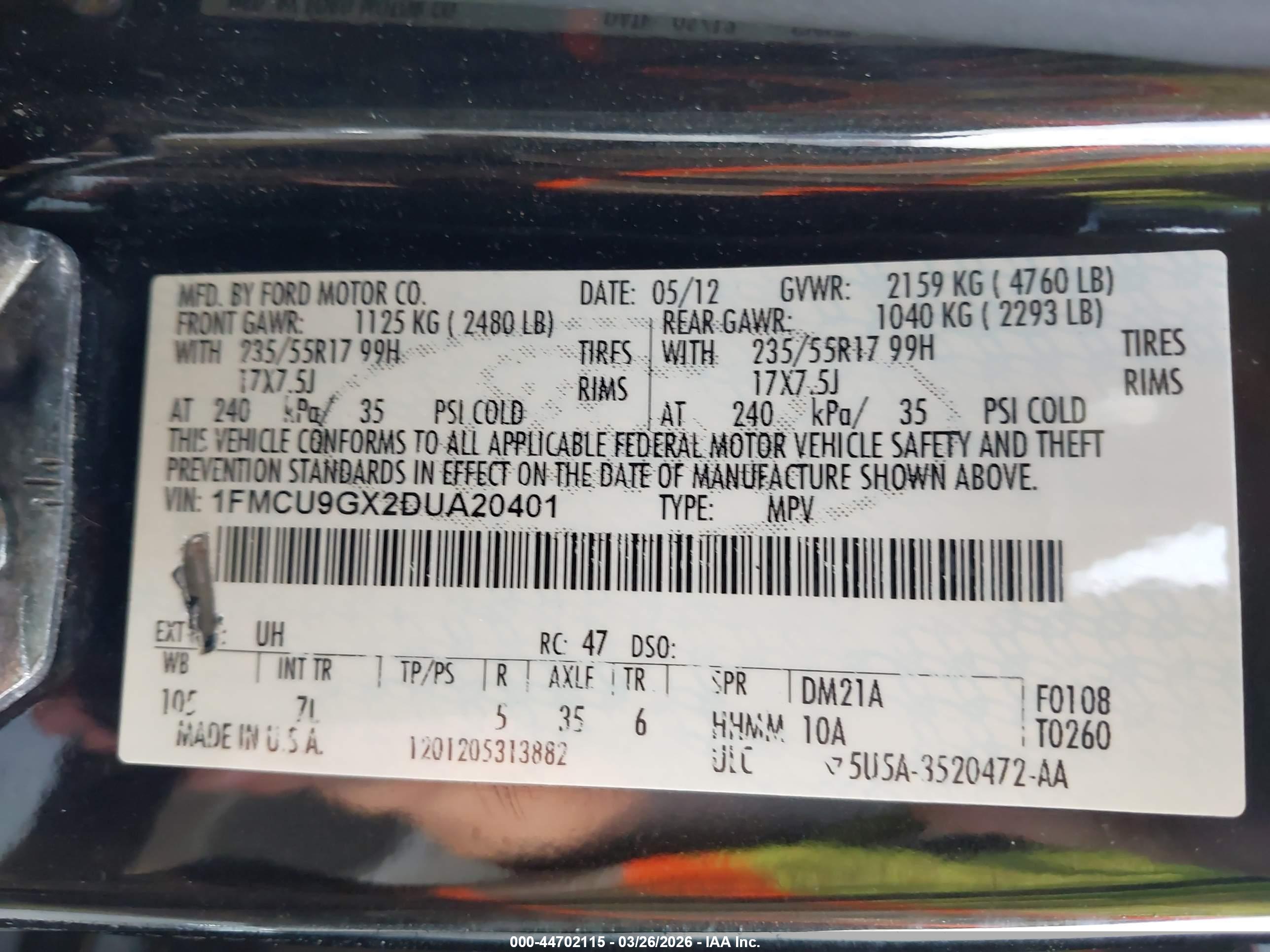 FORD ESCAPE image 9
