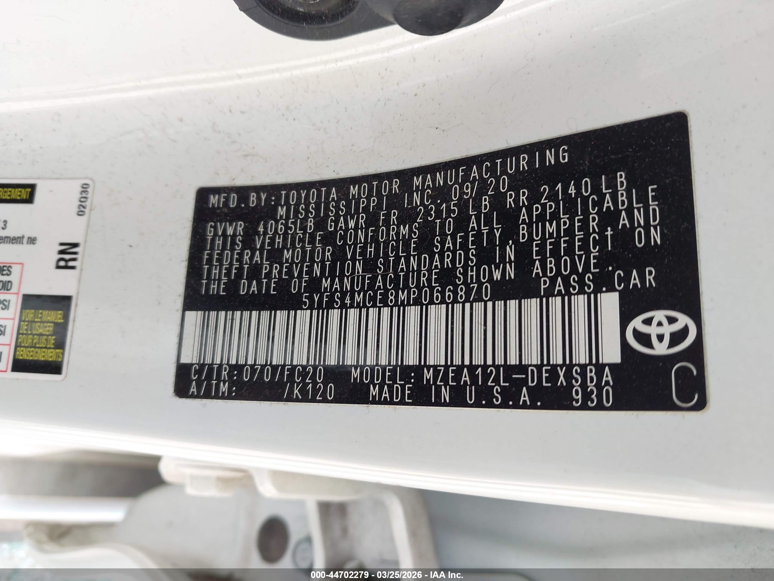 TOYOTA COROLLA image 9