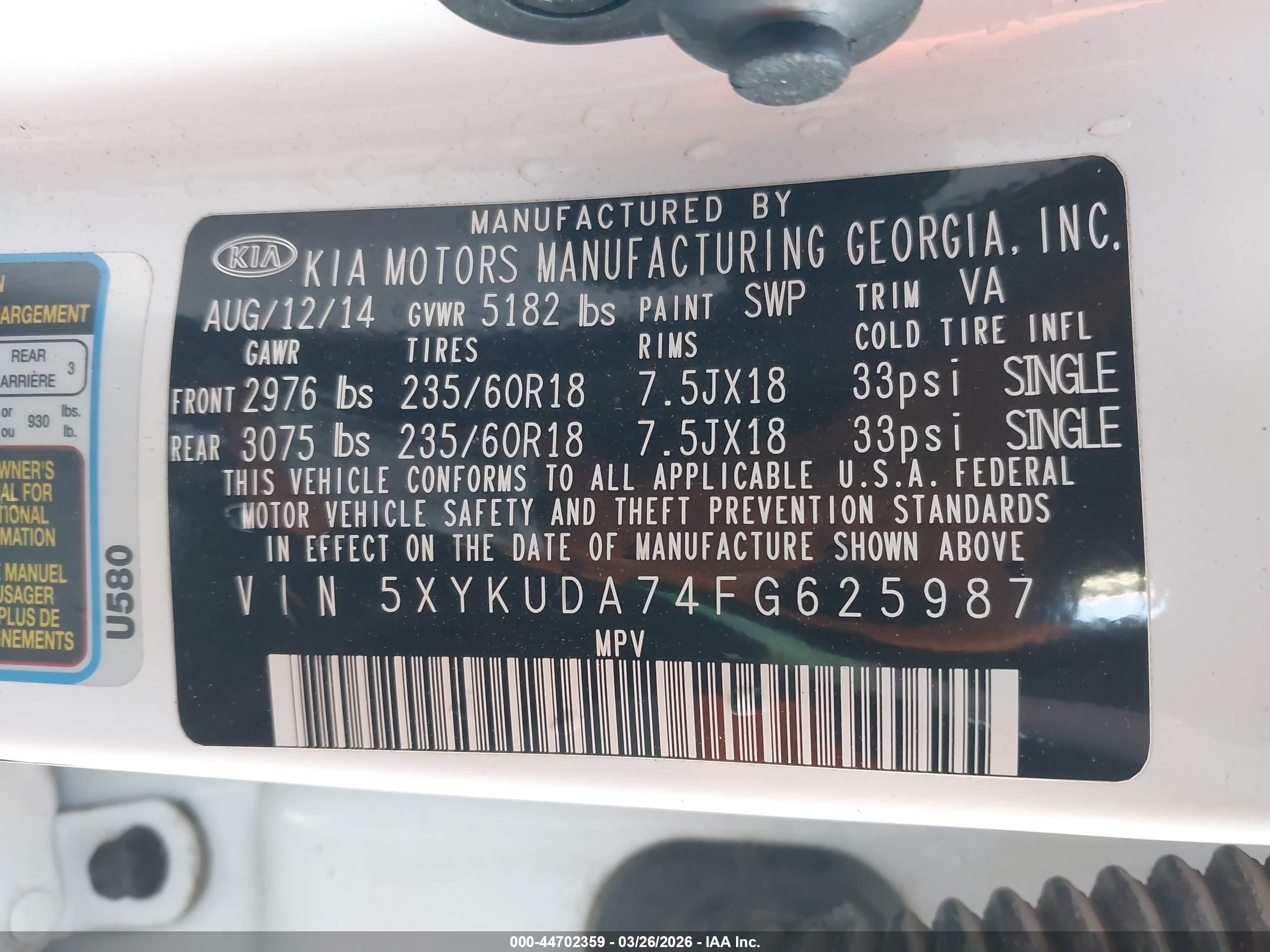 KIA SORENTO image 9