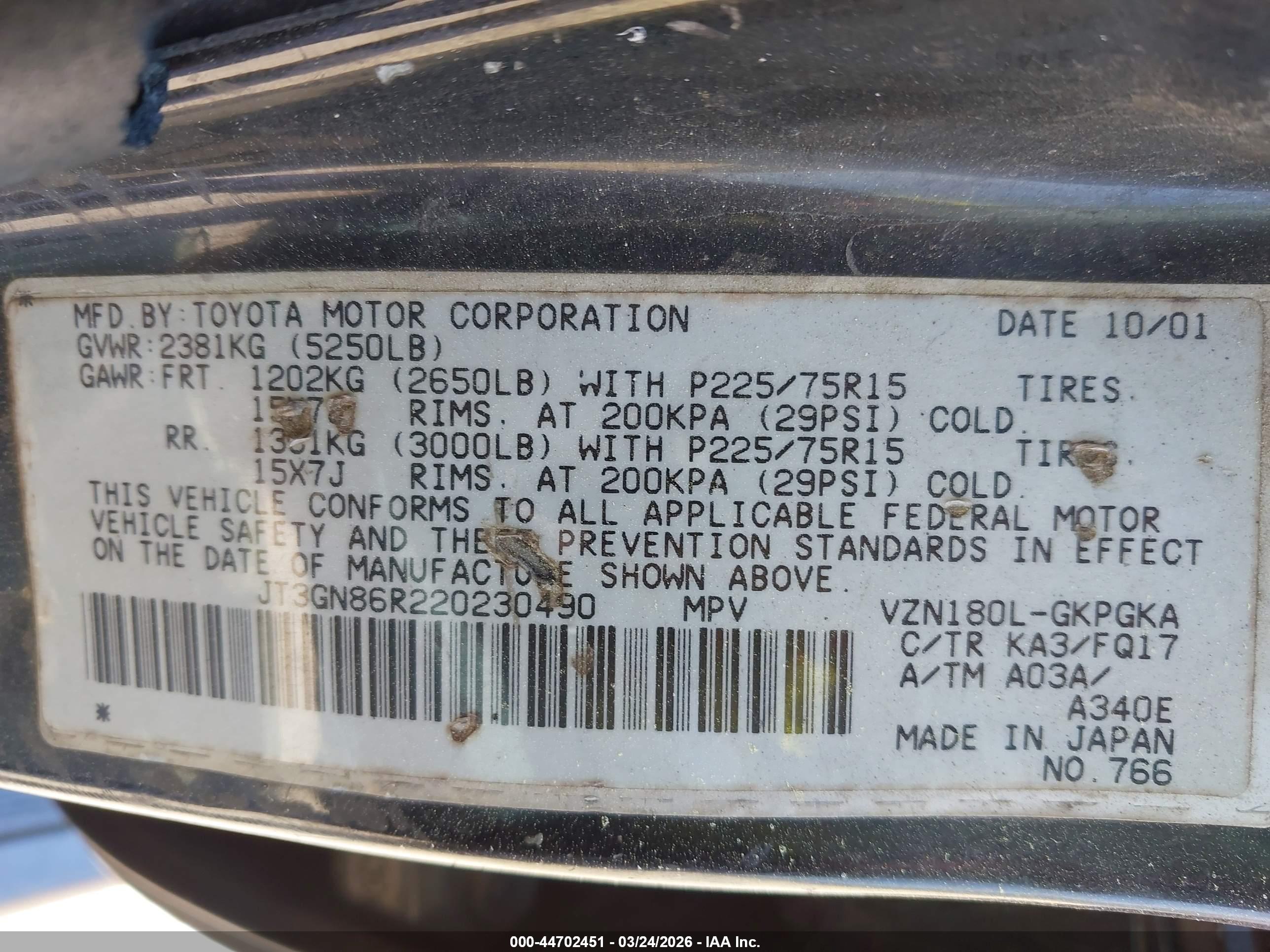 TOYOTA 4RUNNER image 9