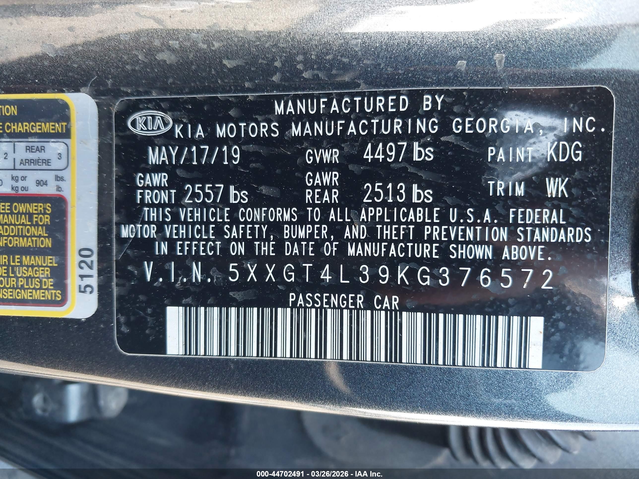 KIA OPTIMA image 9