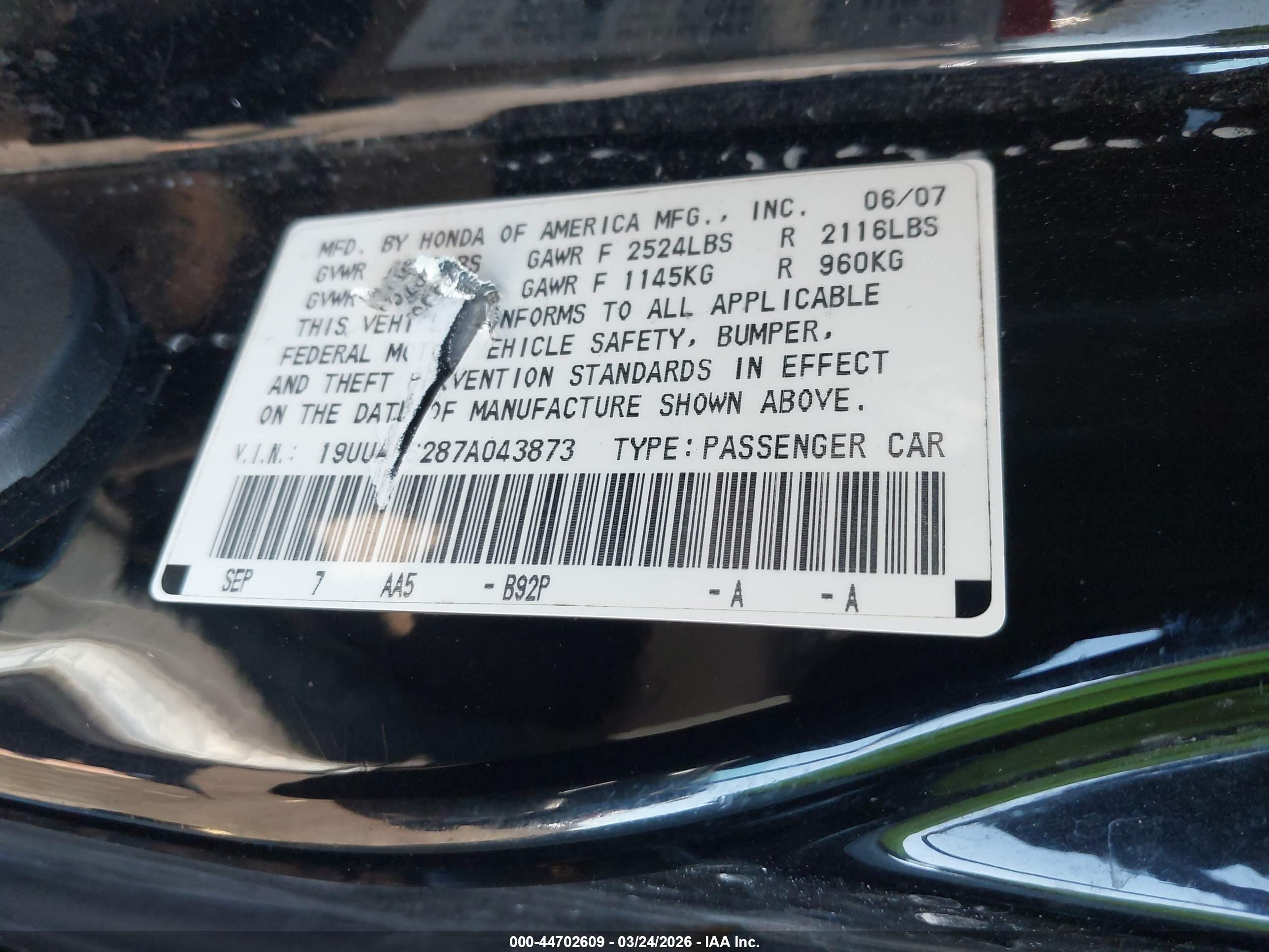 ACURA TL image 9