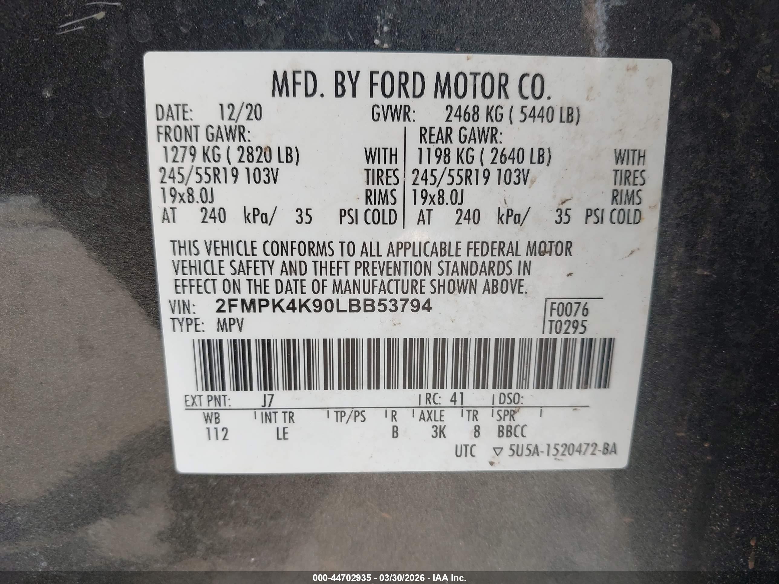 FORD EDGE image 9