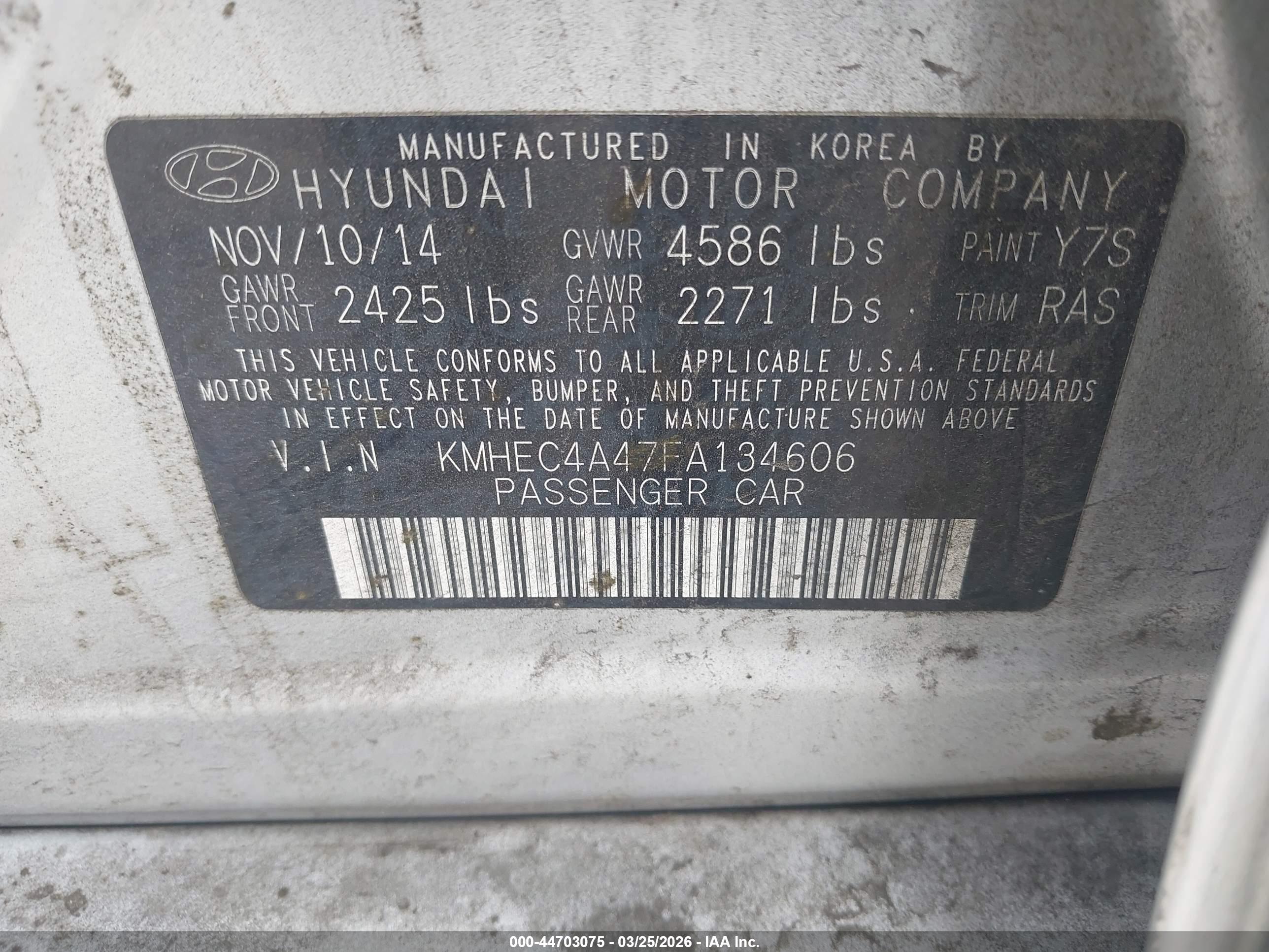 HYUNDAI SONATA image 9