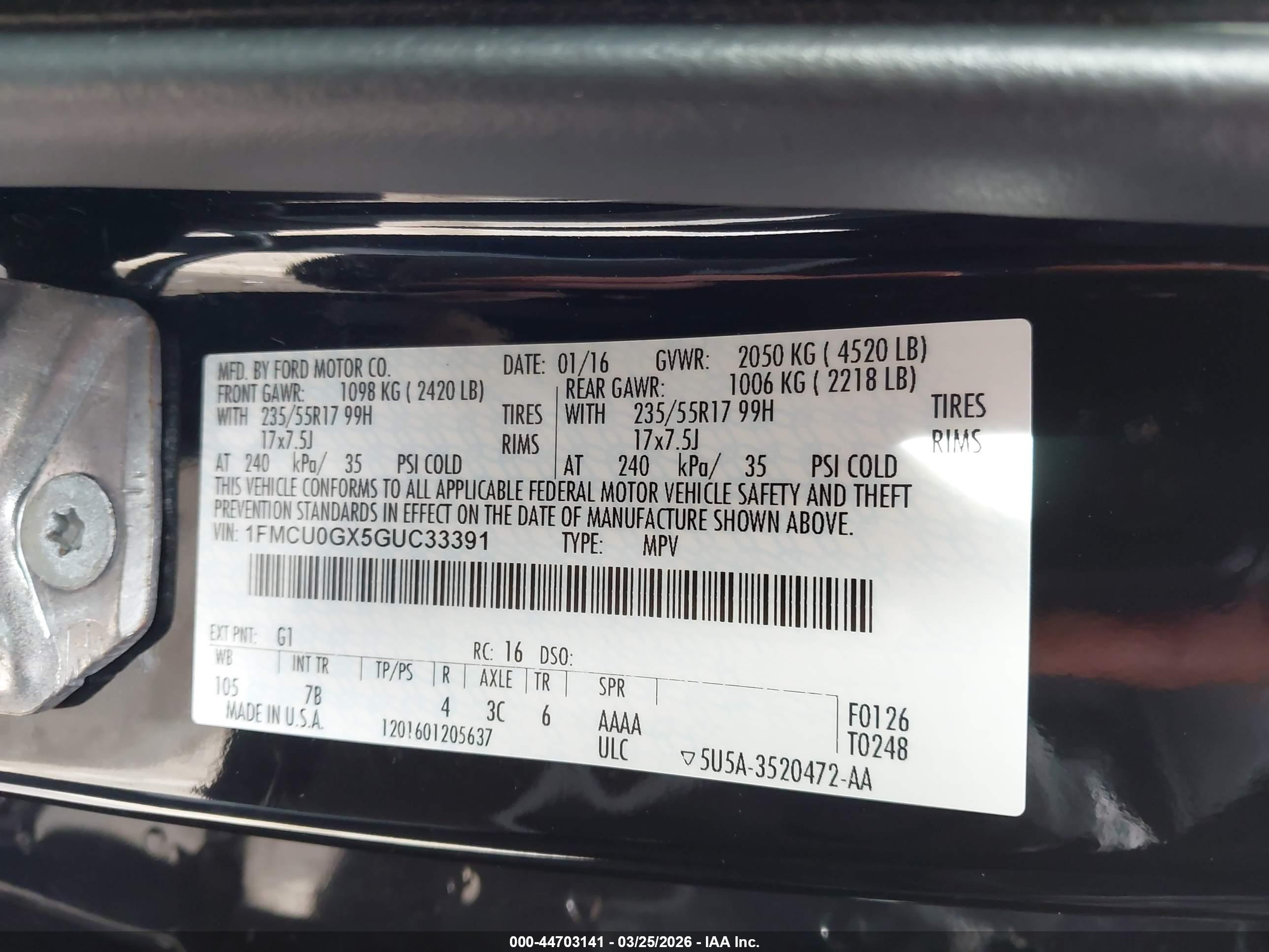 FORD ESCAPE image 9