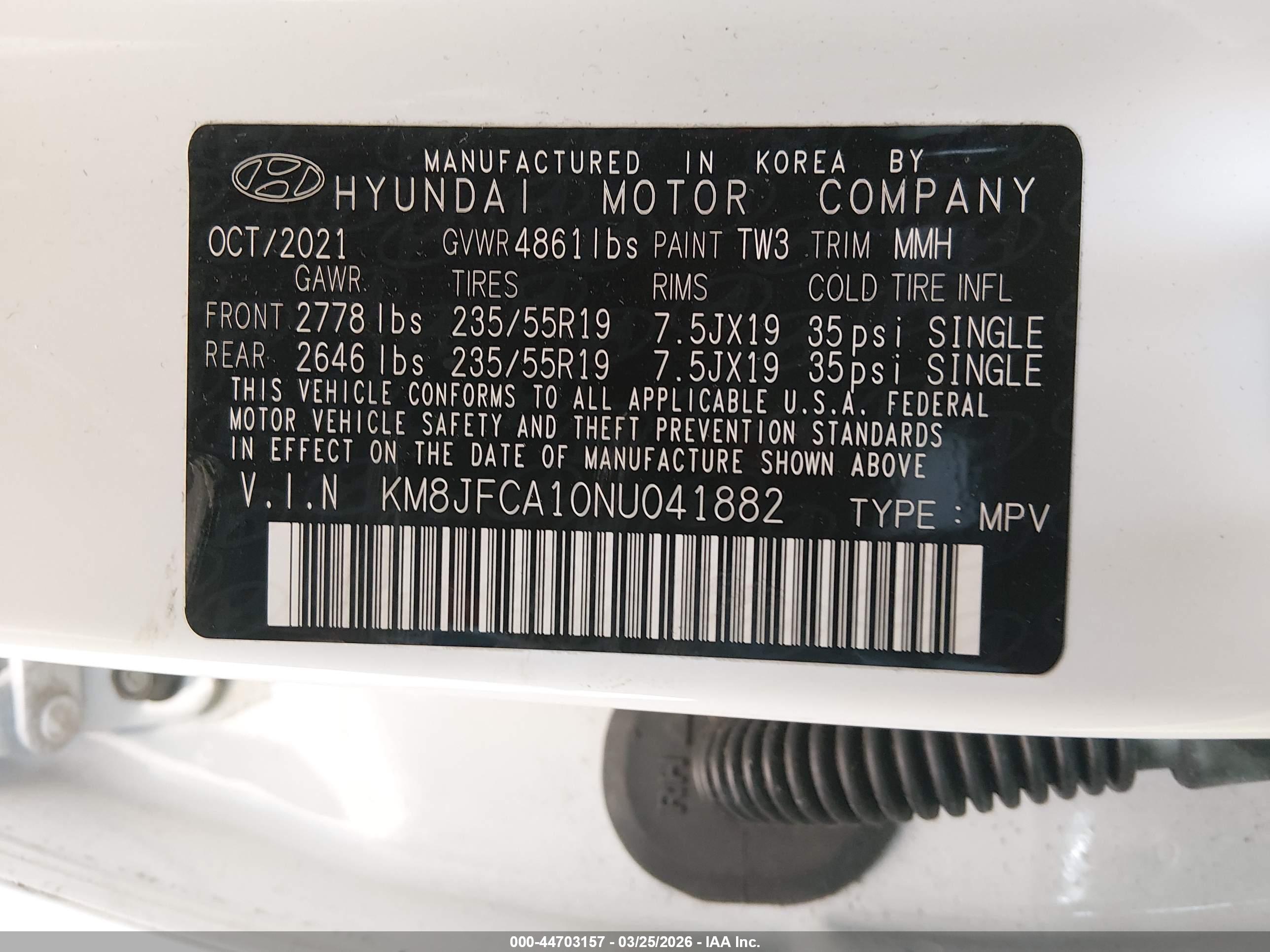HYUNDAI TUCSON image 9