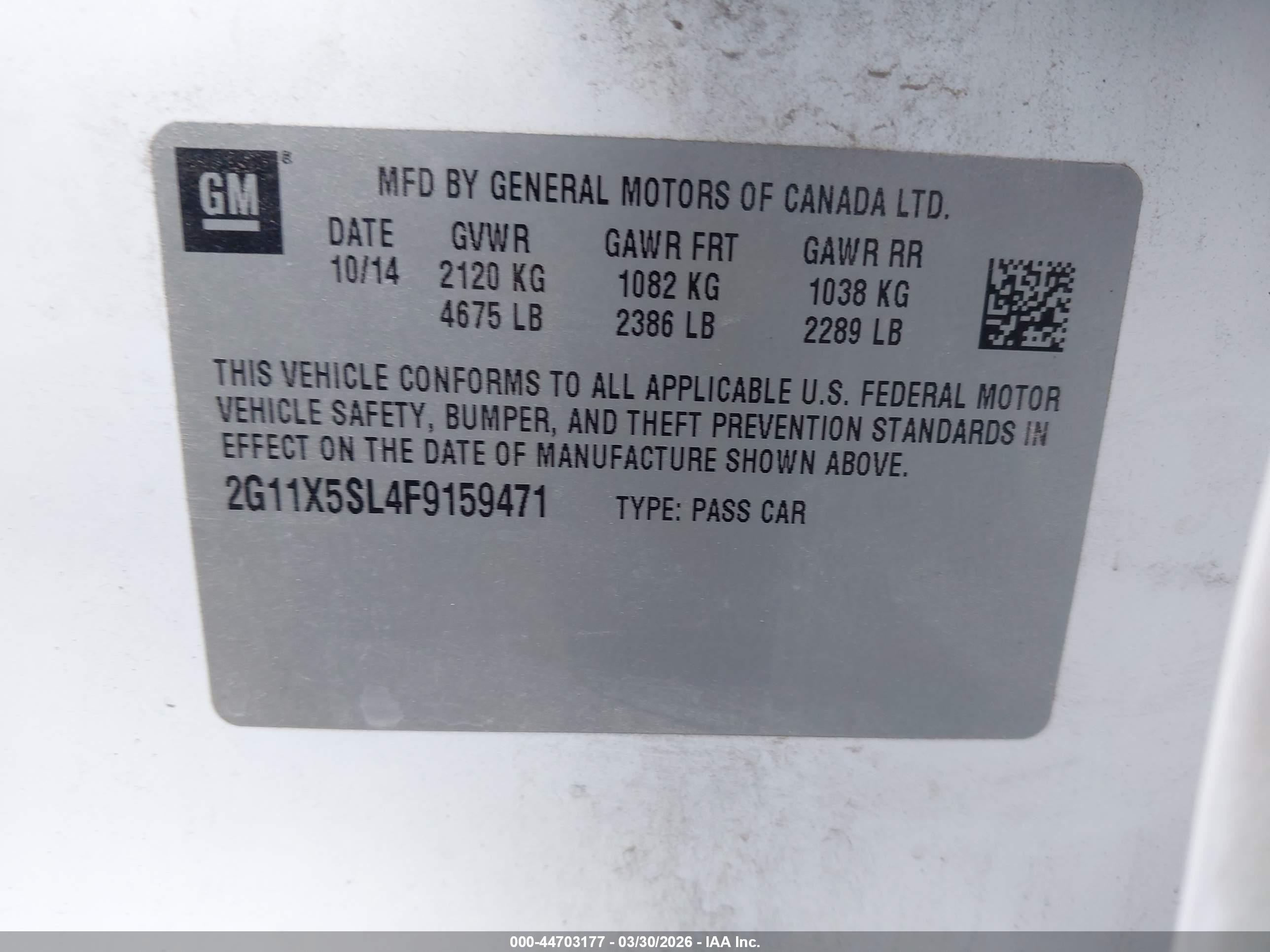 CHEVROLET IMPALA image 9