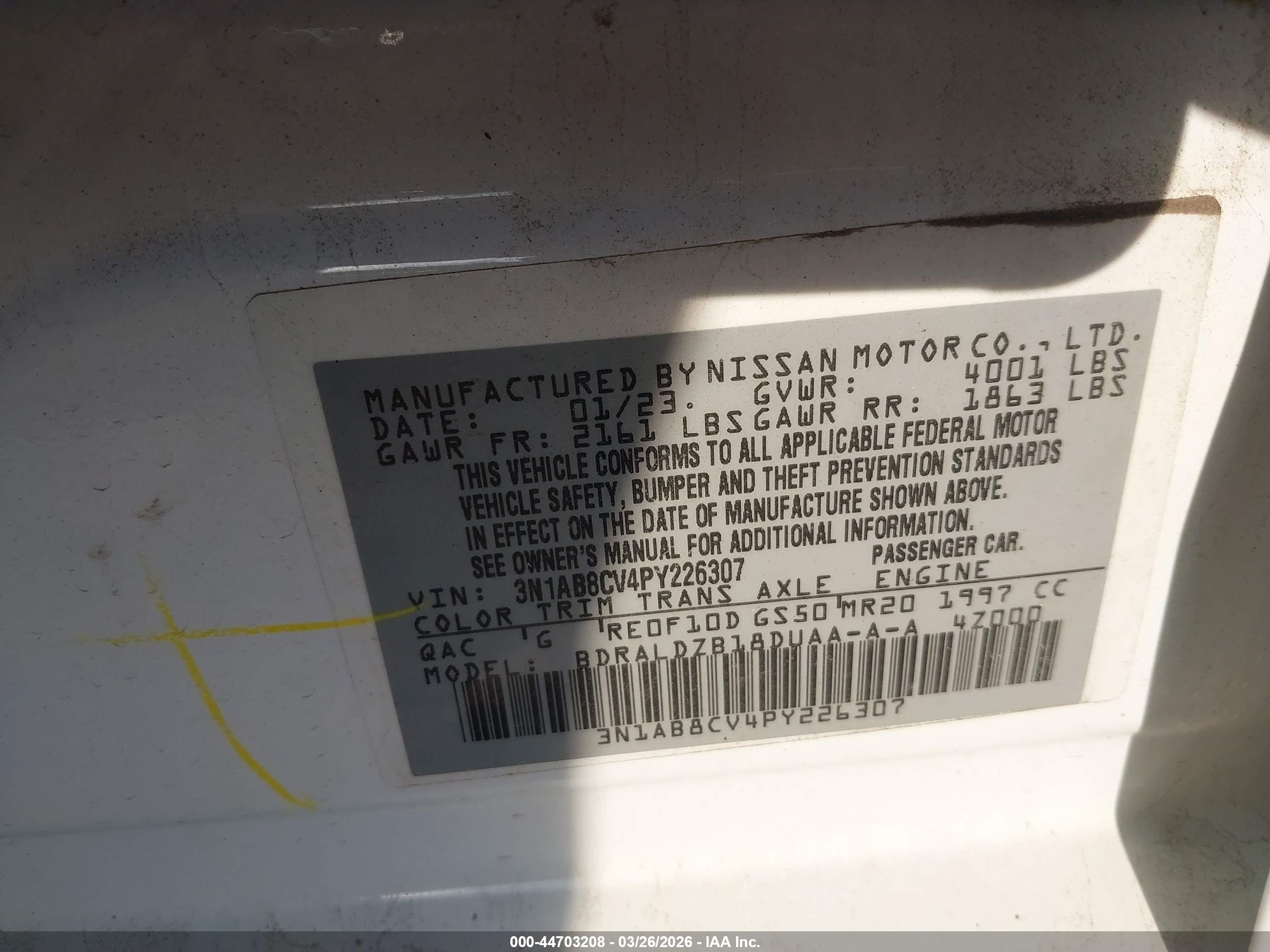 NISSAN SENTRA image 9