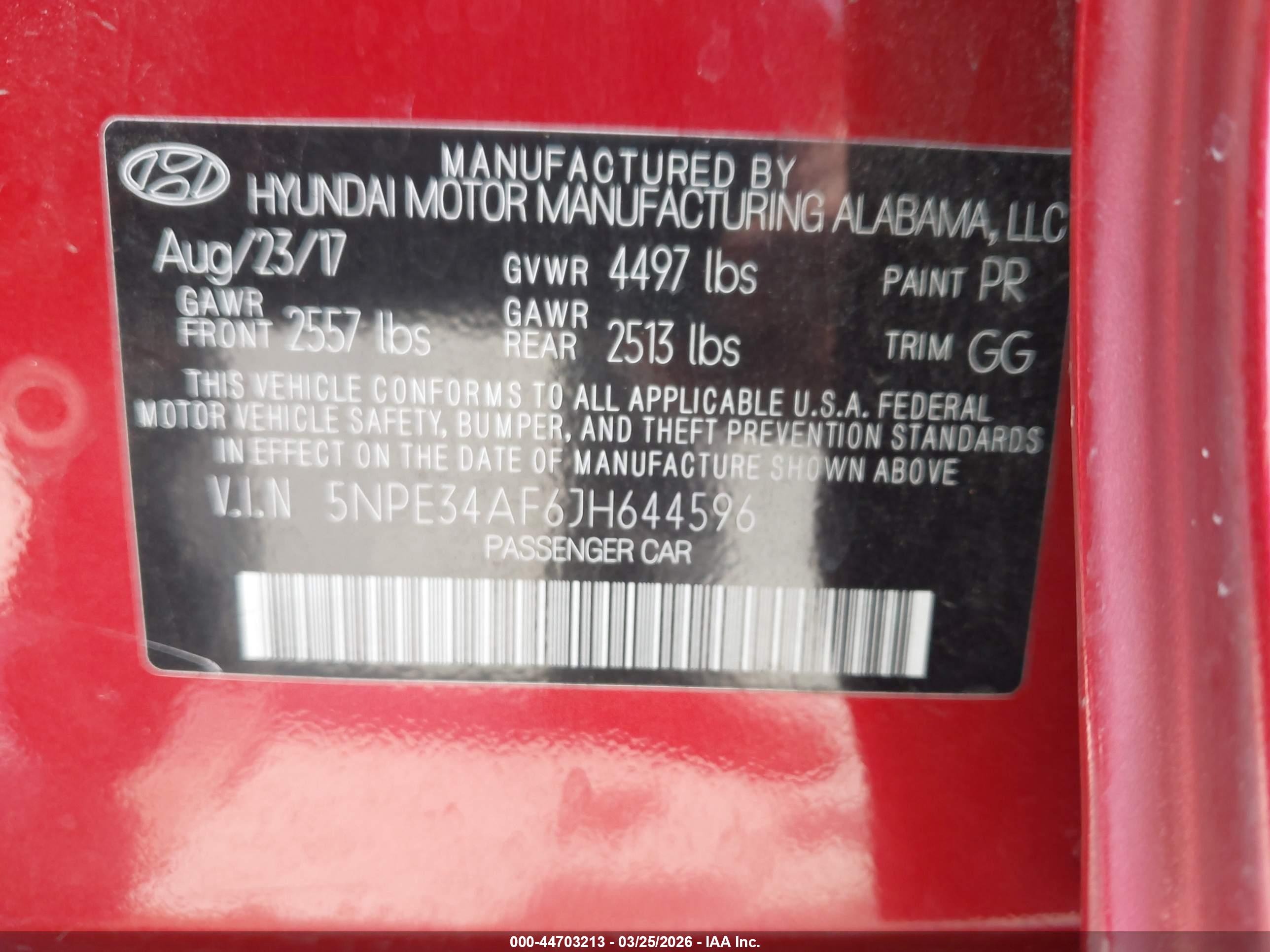 HYUNDAI SONATA image 9