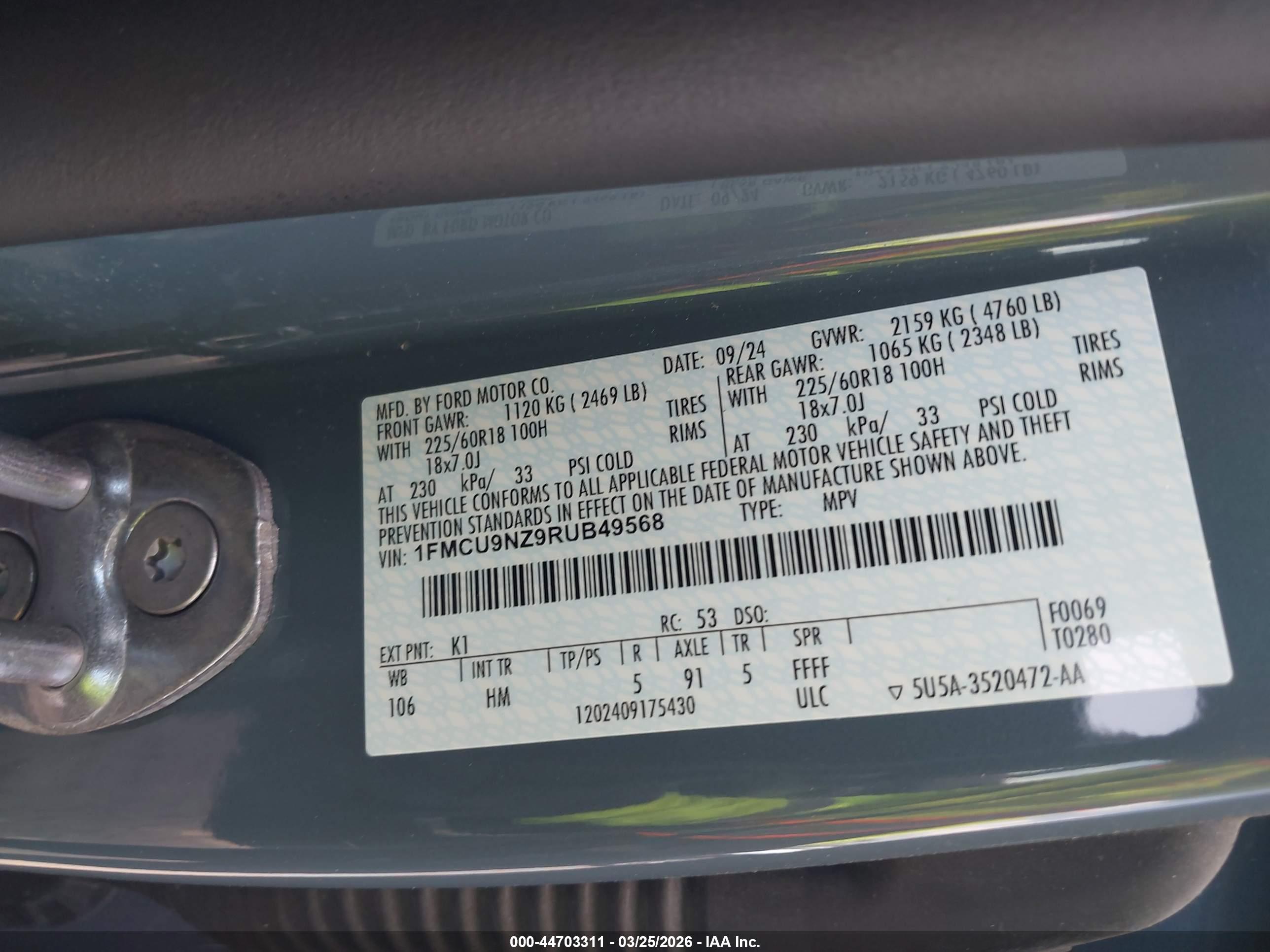 FORD ESCAPE image 9