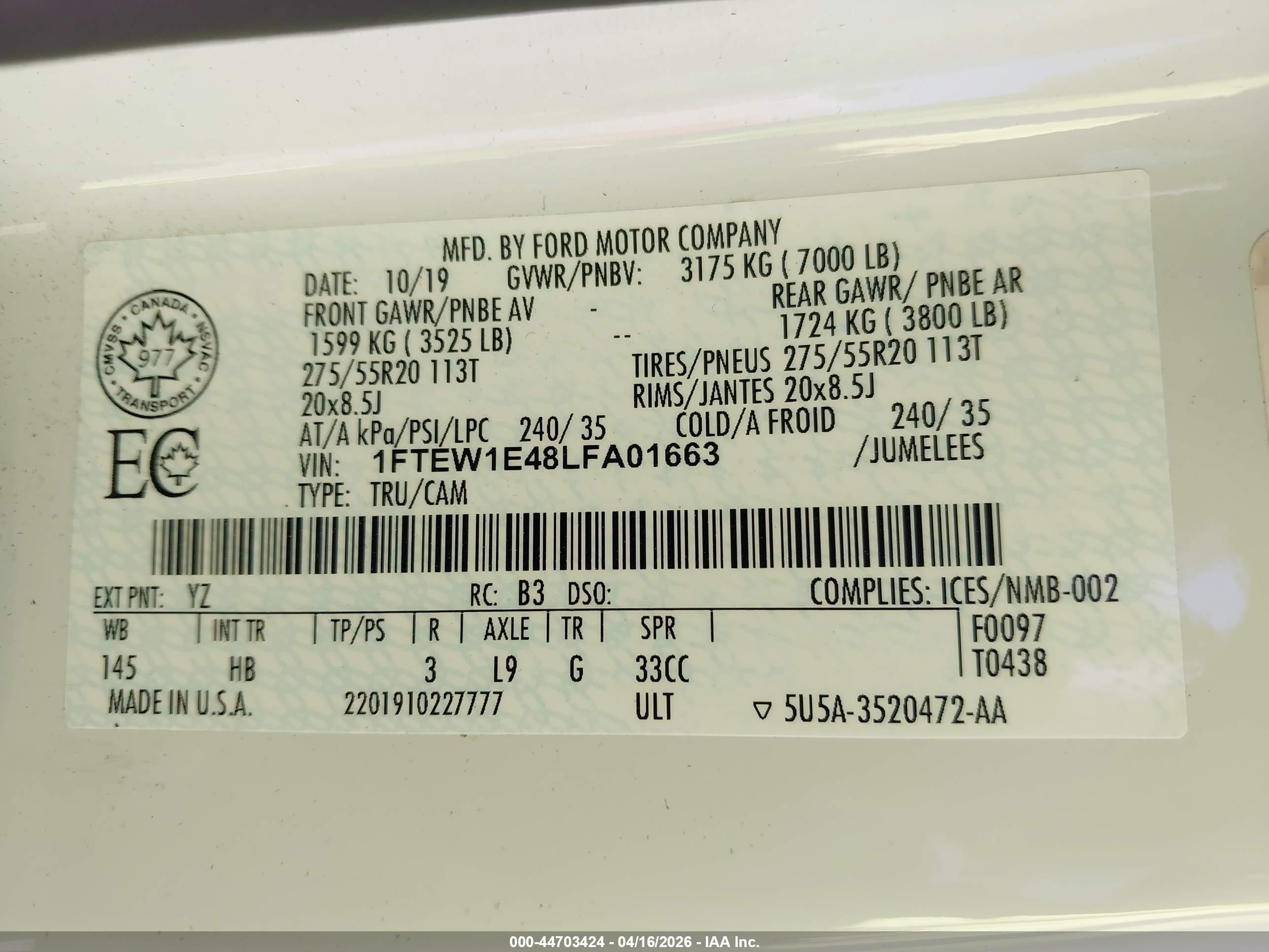 FORD F-150 image 9
