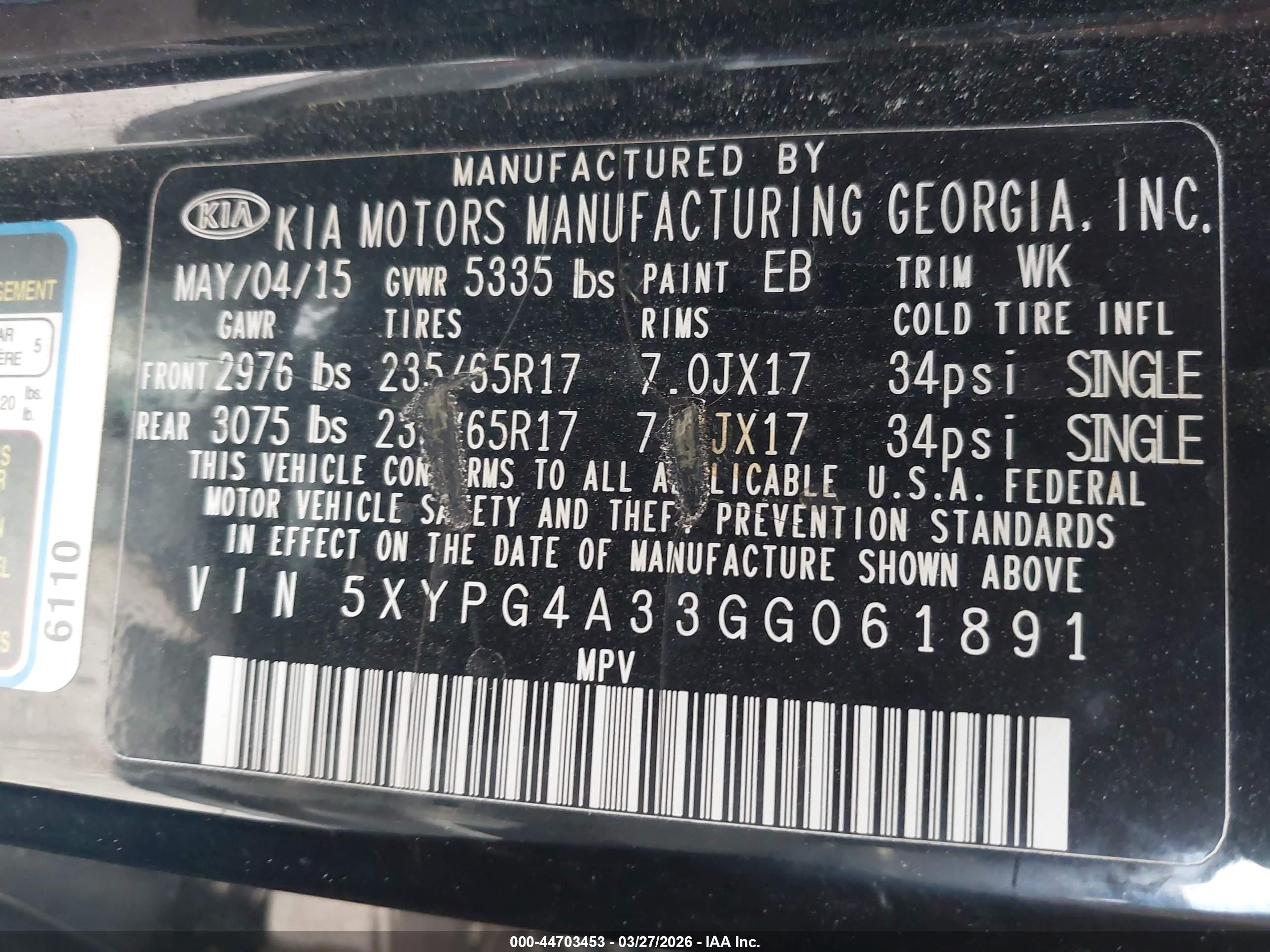 KIA SORENTO image 9
