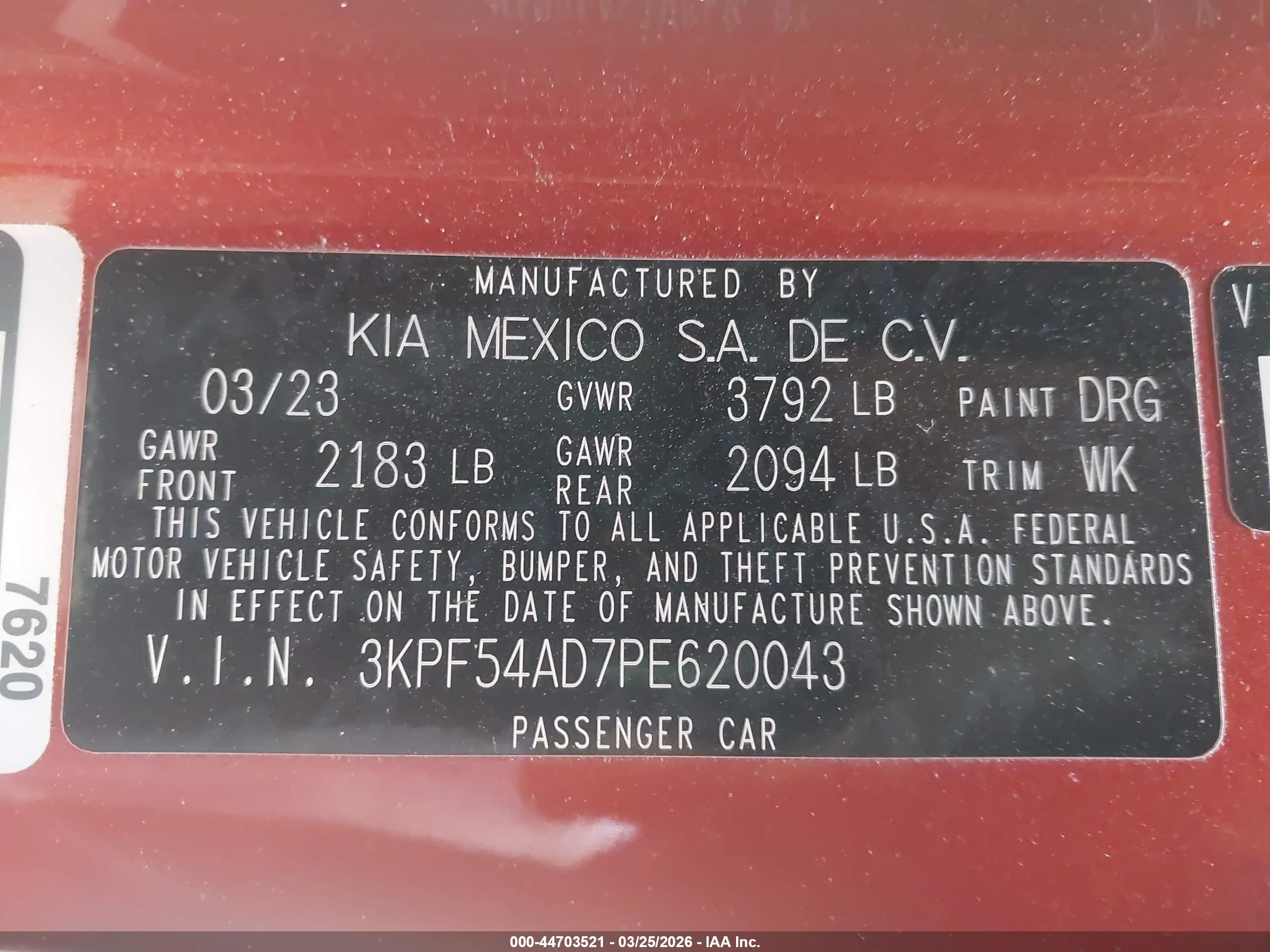 KIA FORTE image 9