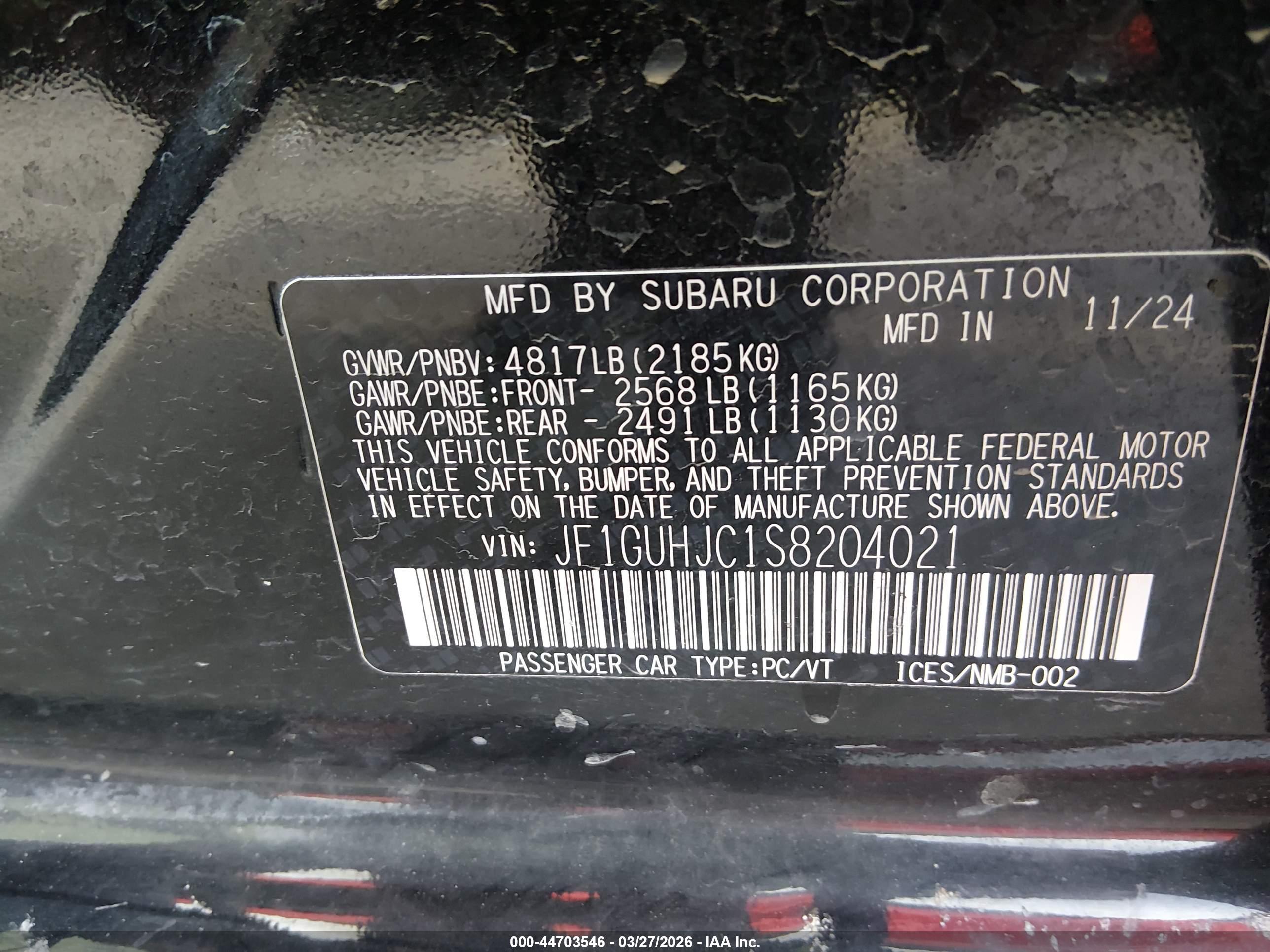 SUBARU IMPREZA image 9