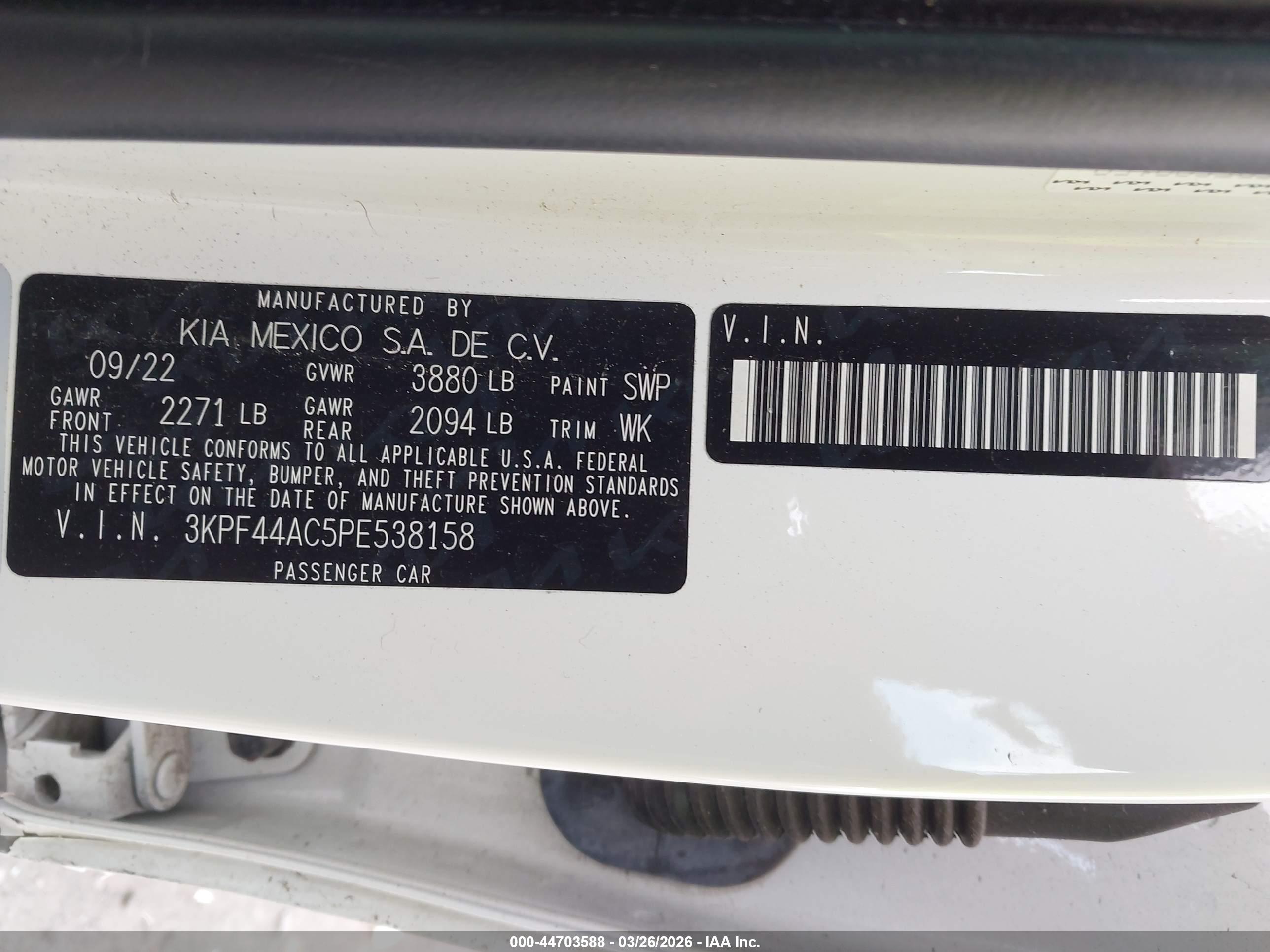 KIA FORTE image 9
