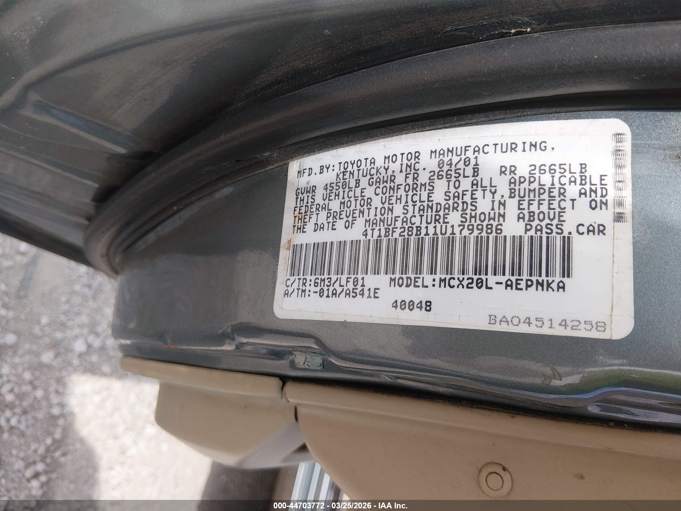 TOYOTA AVALON image 9