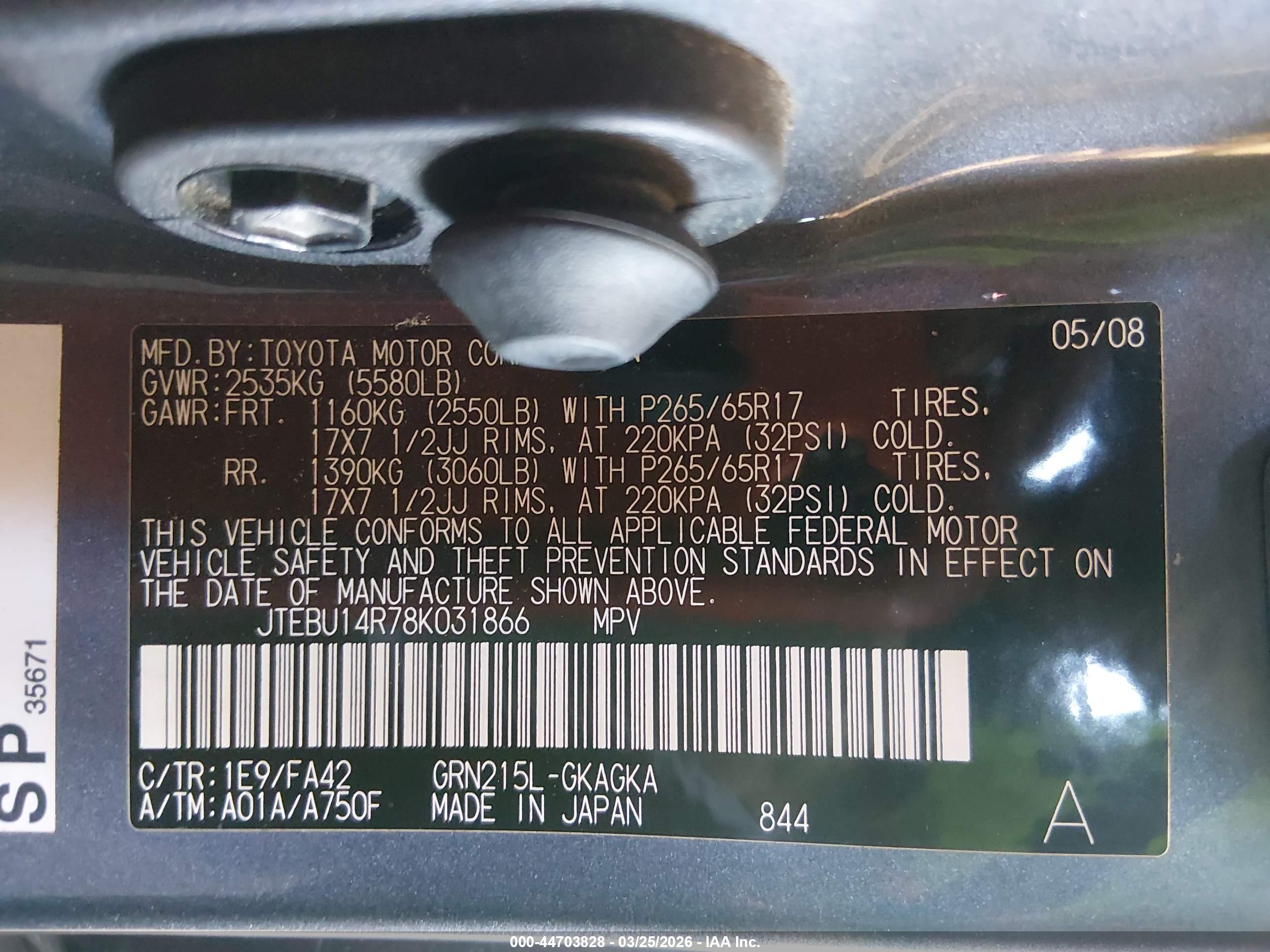 TOYOTA 4RUNNER image 9